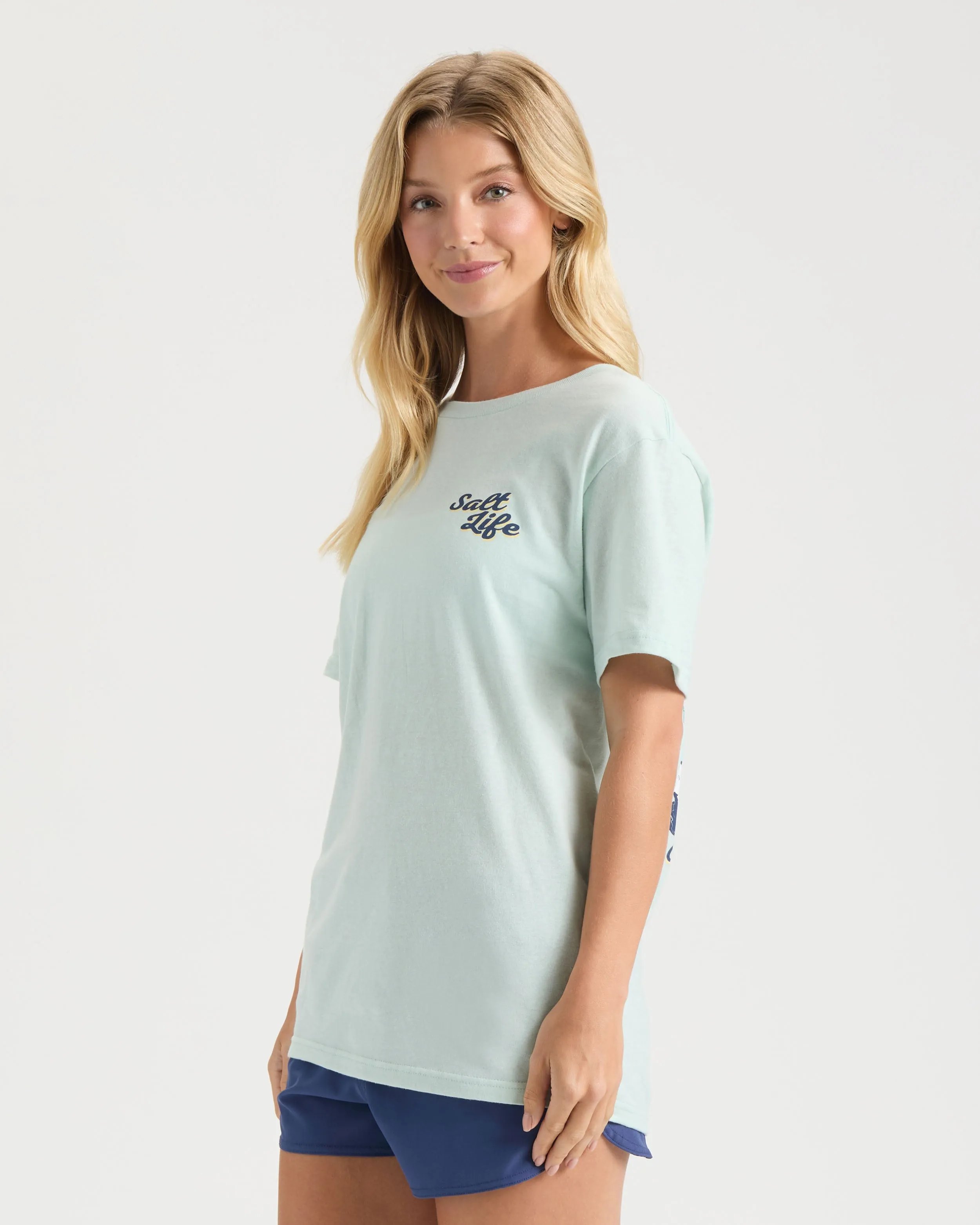 Women's Coastal Break V-neck Tee sold by Salt Life product image thumbnail 3