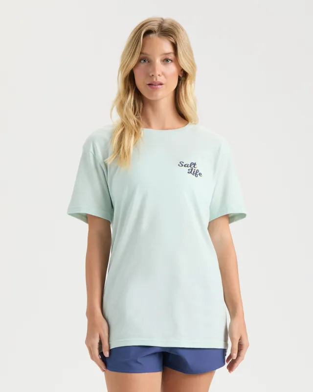 Women's Coastal Break V-neck Tee sold by Salt Life