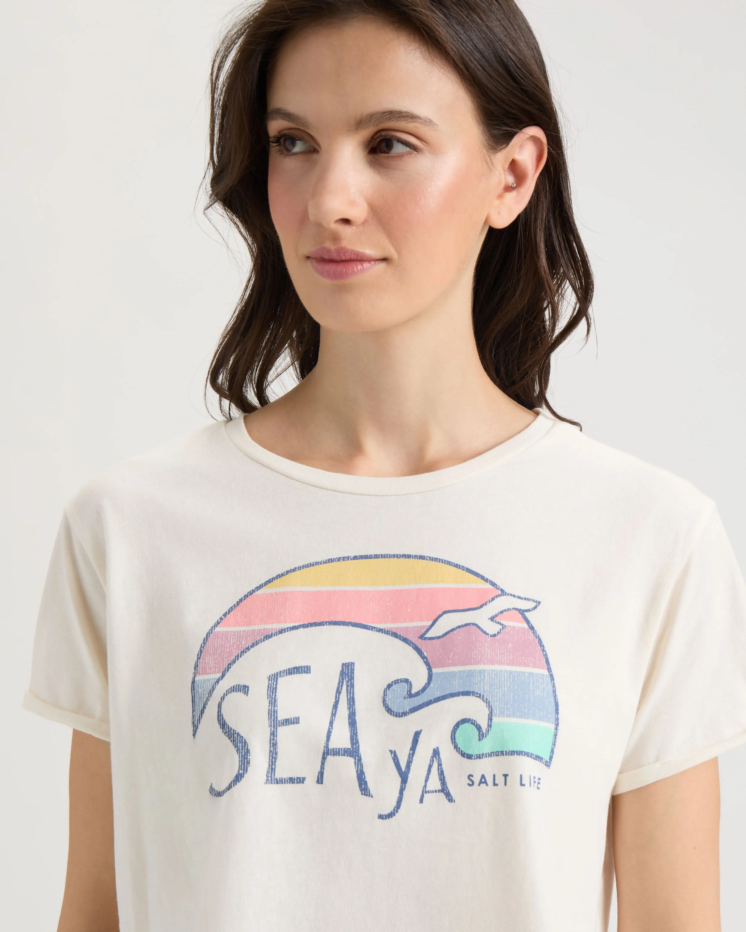 Women's Sea Ya Cropped Tee sold by Salt Life product image thumbnail 4