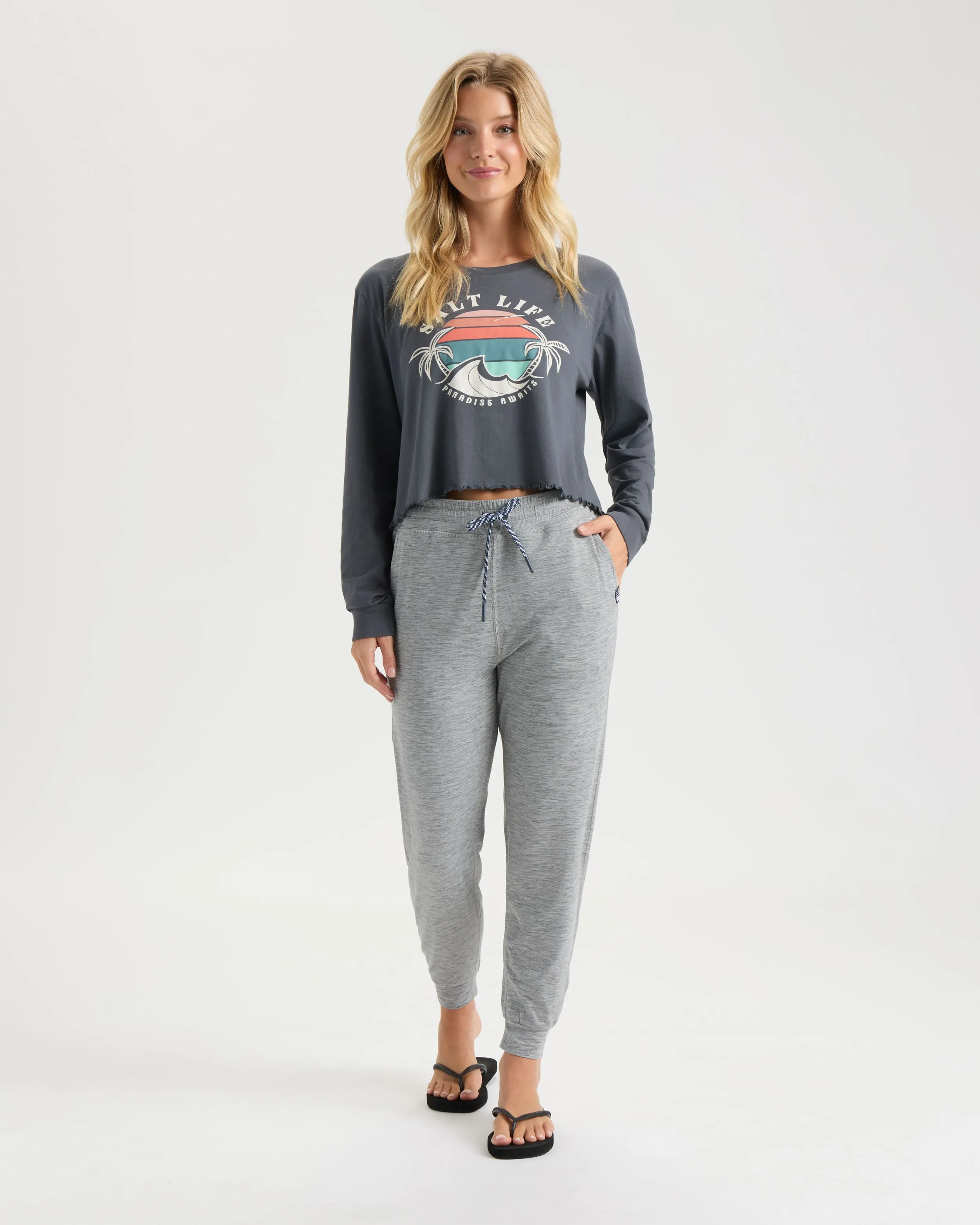 Women's Juno Brushed Heather Knit Jogger sold by Salt Life product image thumbnail 5