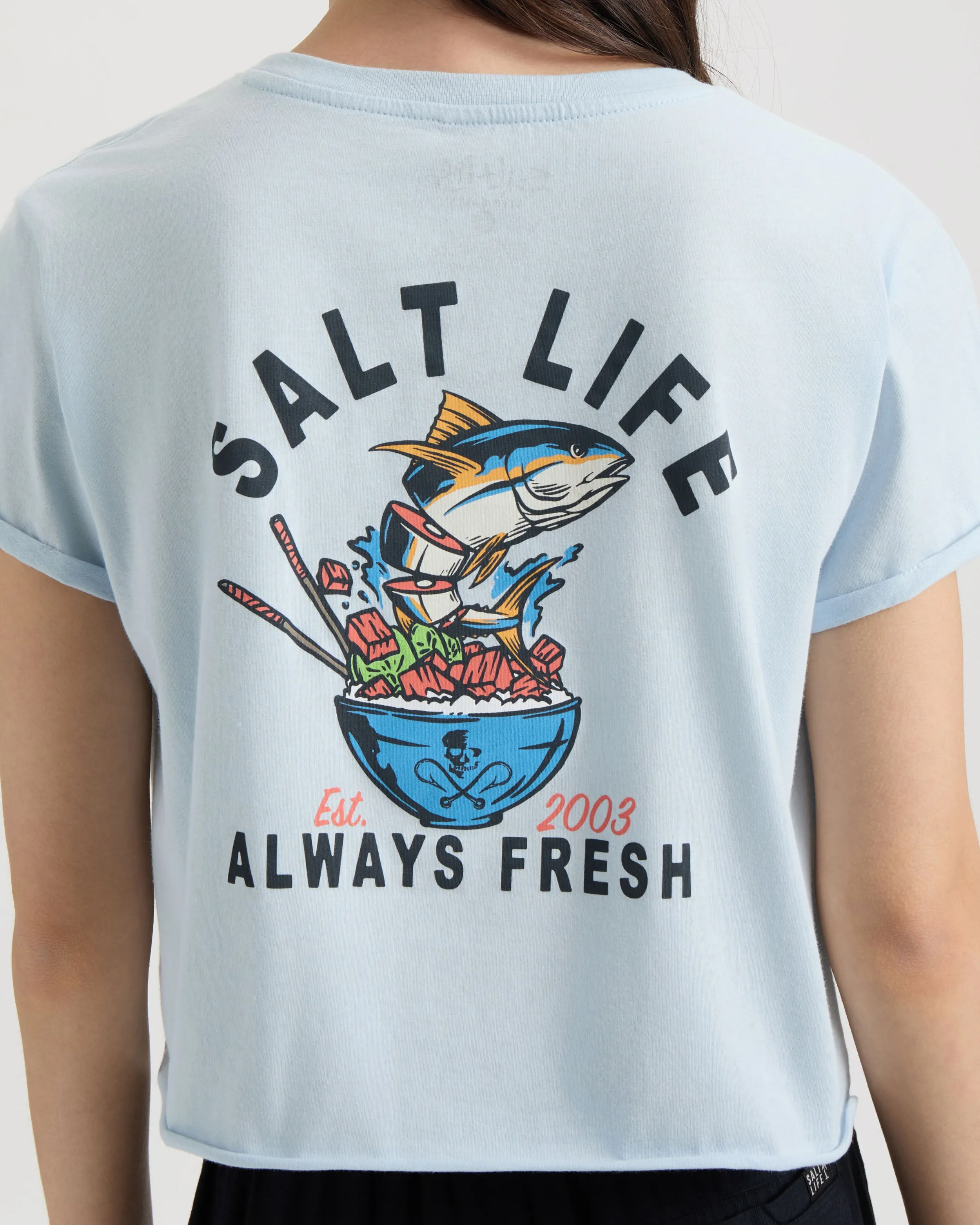 Women's Served Fresh Short Sleeve Shirt sold by Salt Life product image thumbnail 4