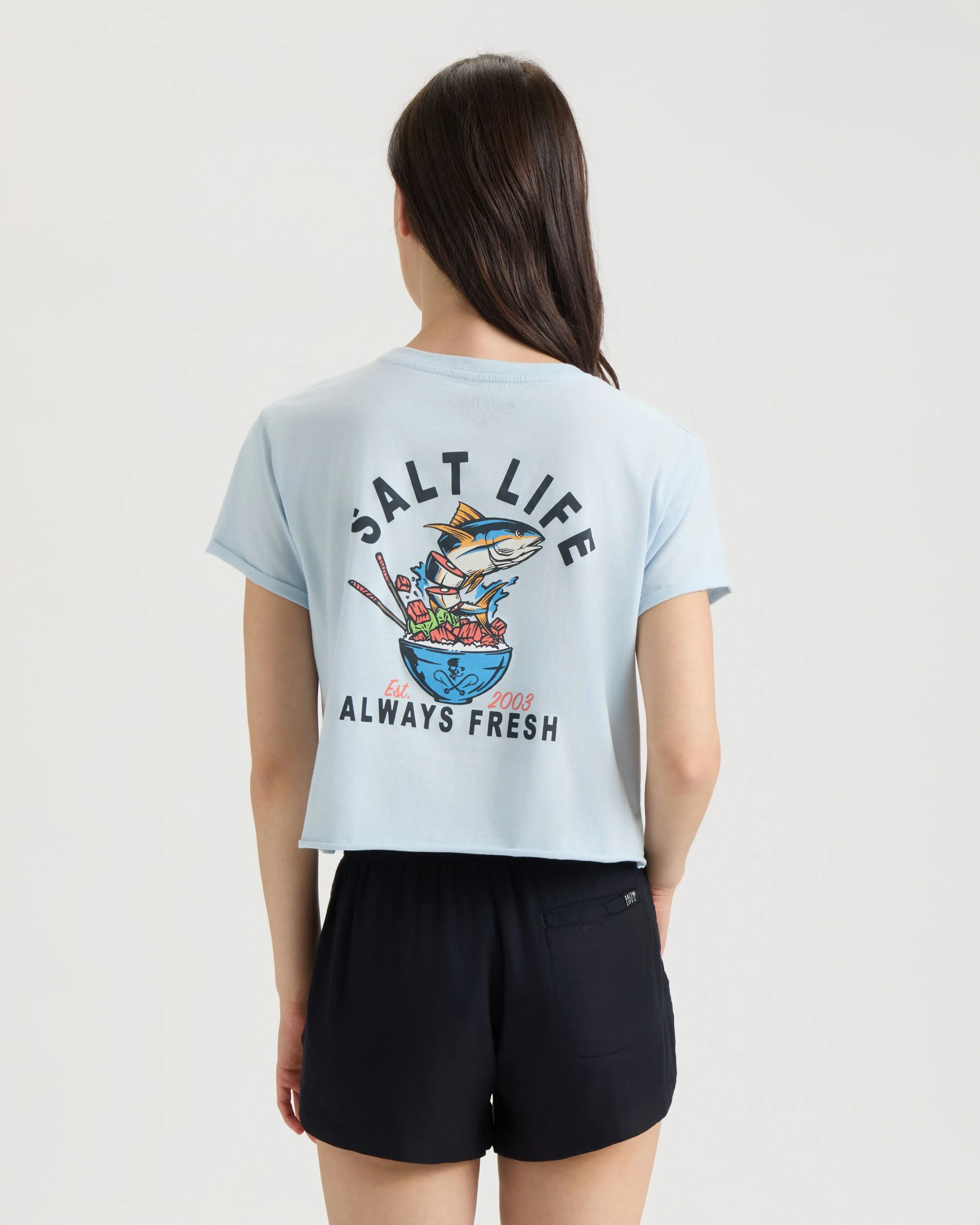 Women's Served Fresh Short Sleeve Shirt sold by Salt Life product image thumbnail 2