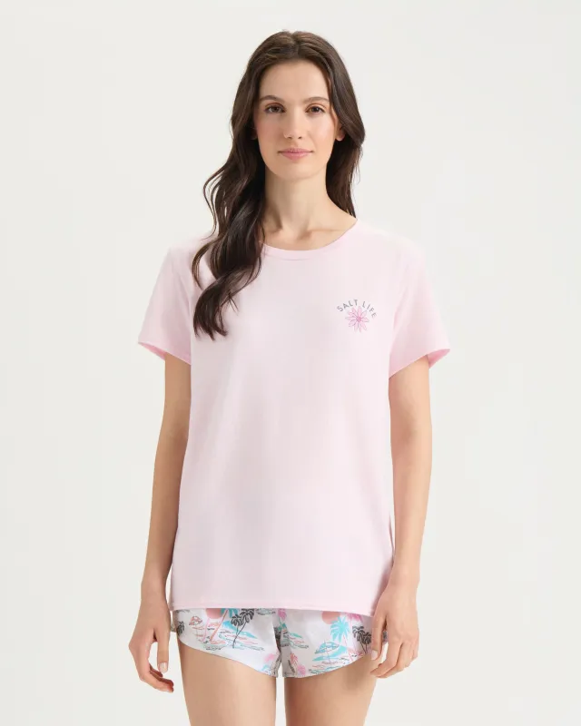 Women's Daisy Wave Short Sleeve Shirt sold by Salt Life