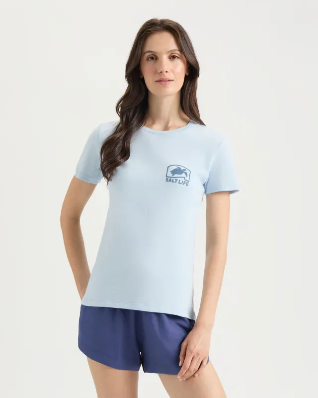 Women's Pro Salt Turtle Short Sleeve Shirt sold by Salt Life