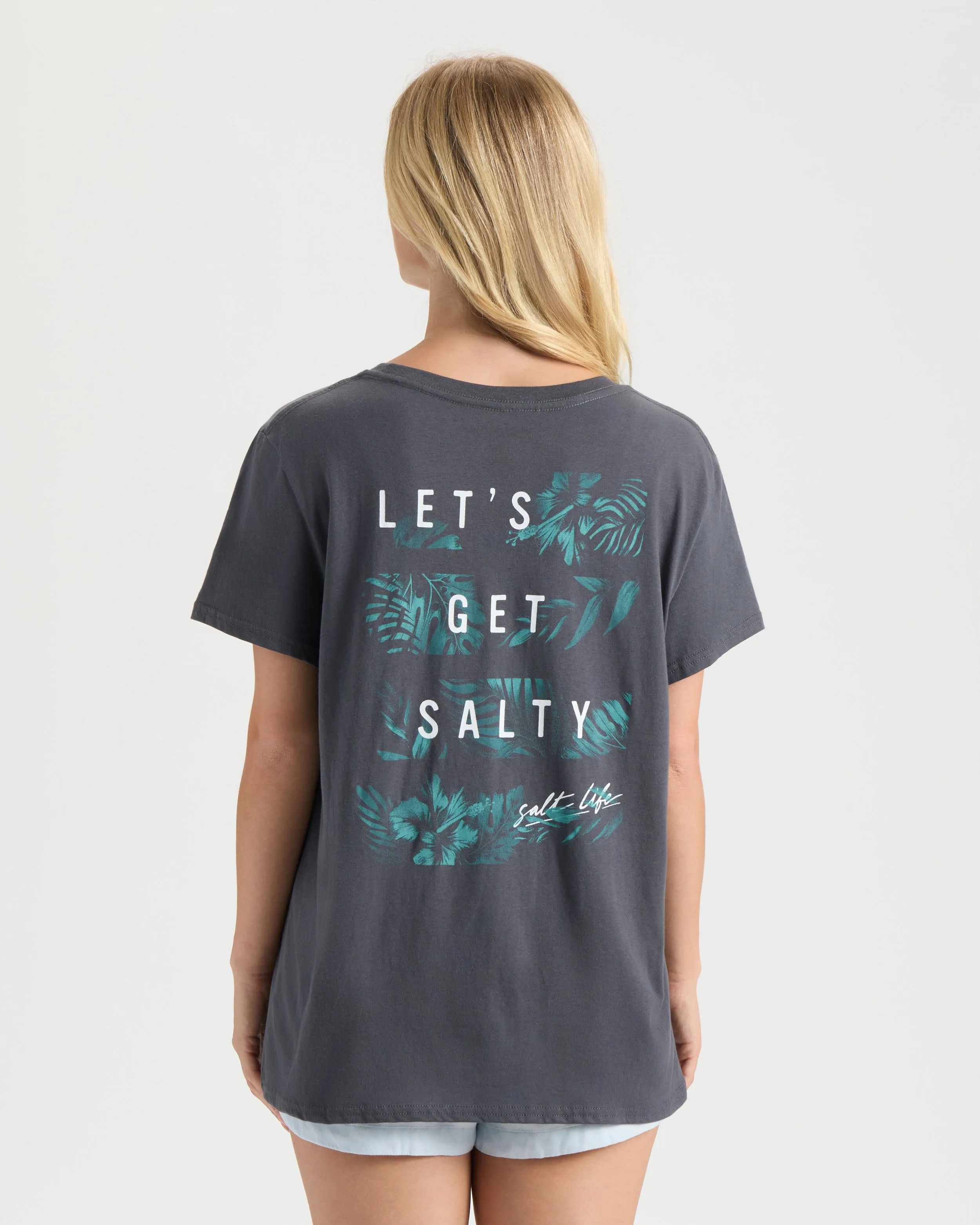 Women's Let's Get Salty Short Sleeve Shirt sold by Salt Life product image thumbnail 4