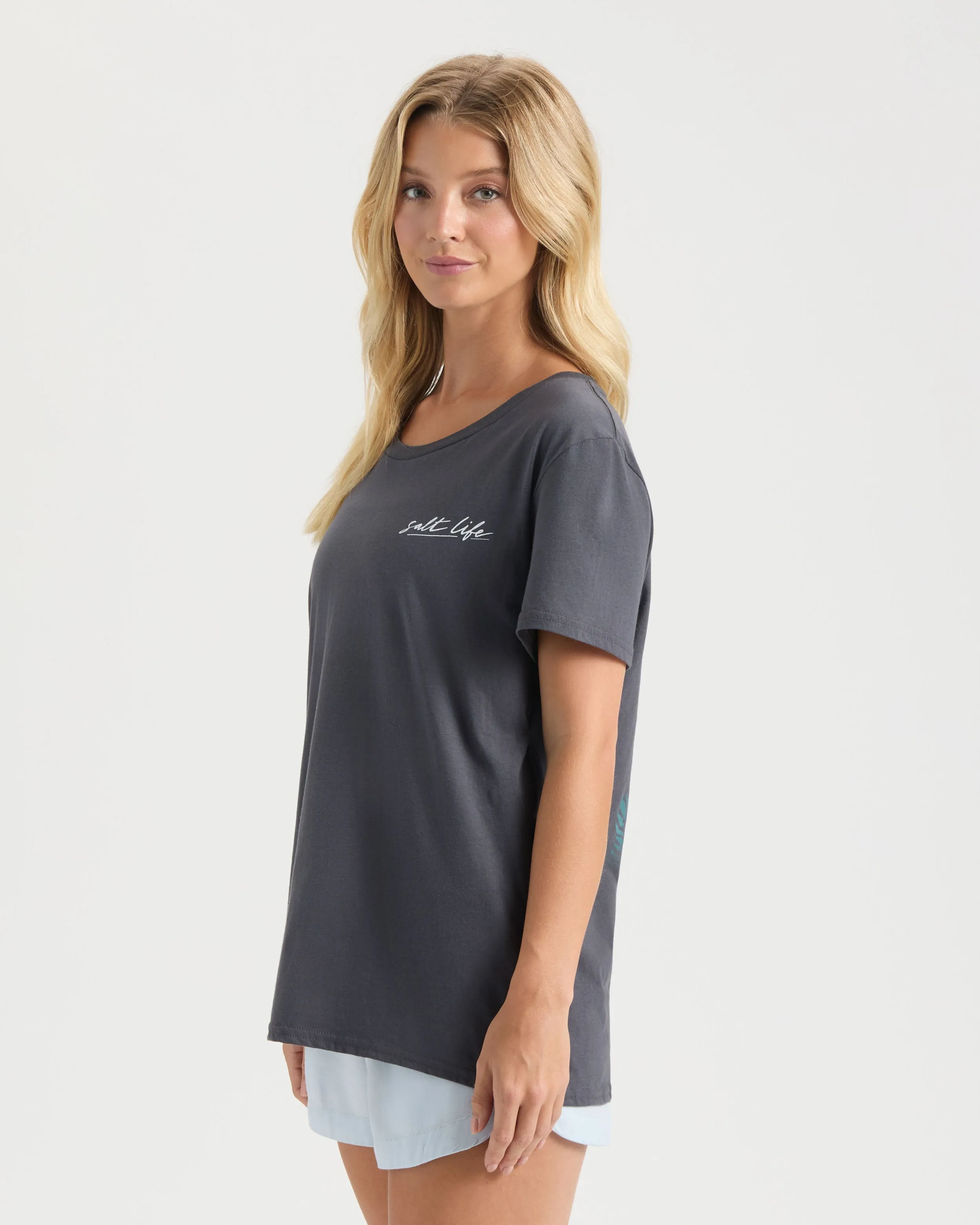 Women's Let's Get Salty Short Sleeve Shirt sold by Salt Life product image thumbnail 3