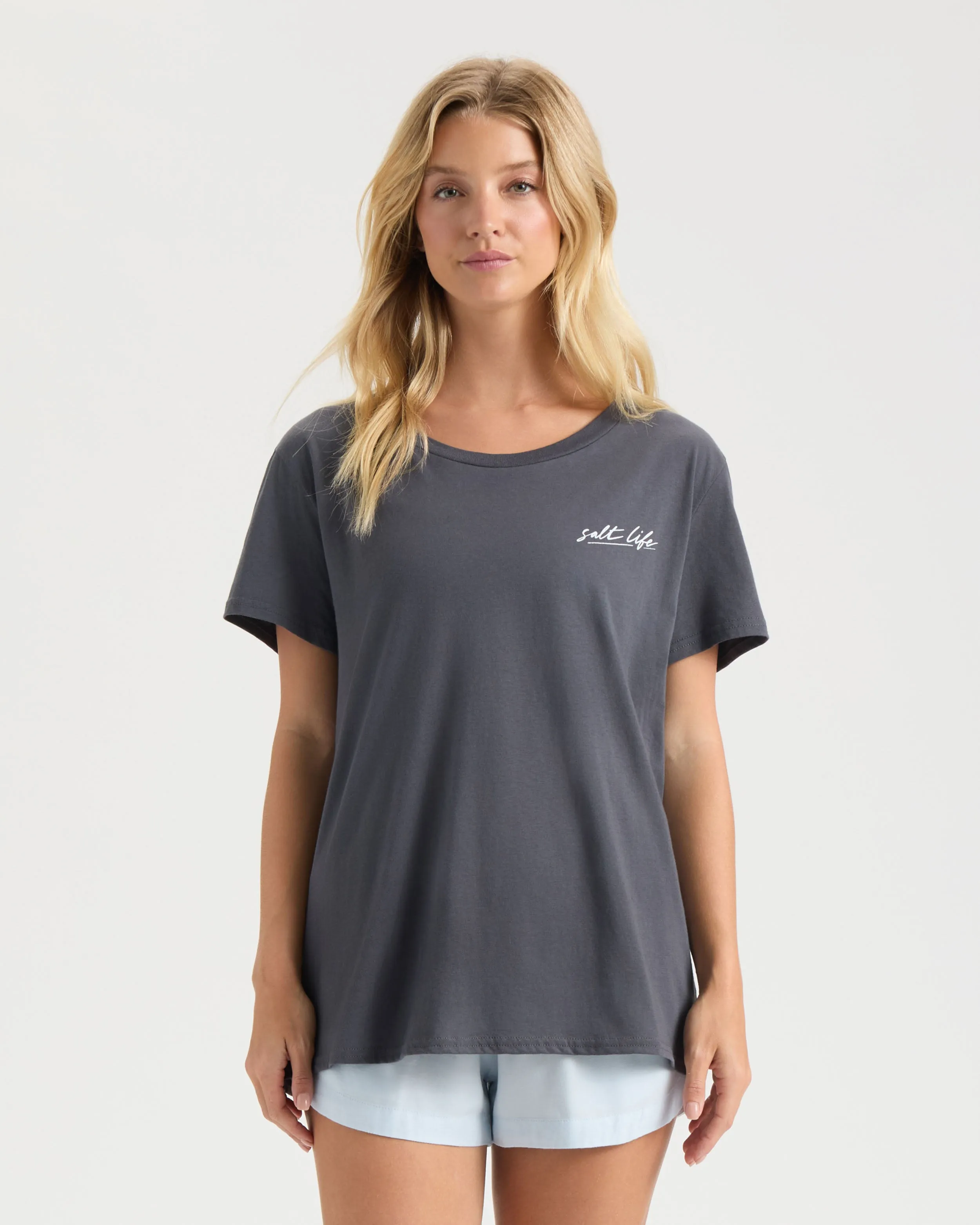 Women's Let's Get Salty Short Sleeve Shirt sold by Salt Life product image thumbnail 2