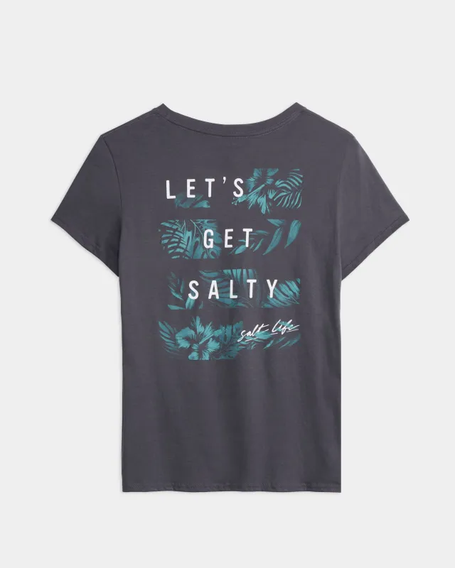 Women's Let's Get Salty Short Sleeve Shirt sold by Salt Life