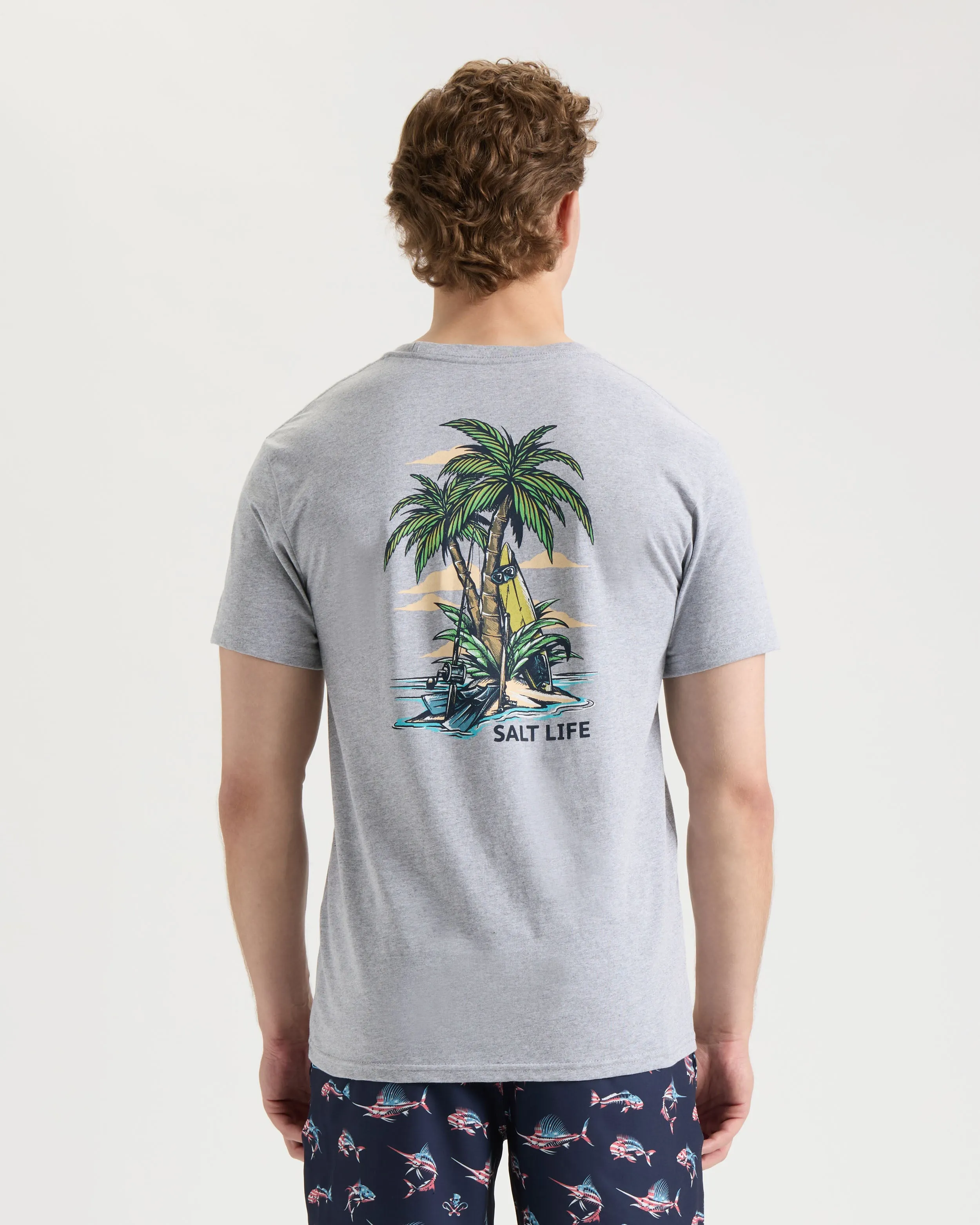 Men's Island Essentials Short Sleeve Shirt sold by Salt Life product image thumbnail 2