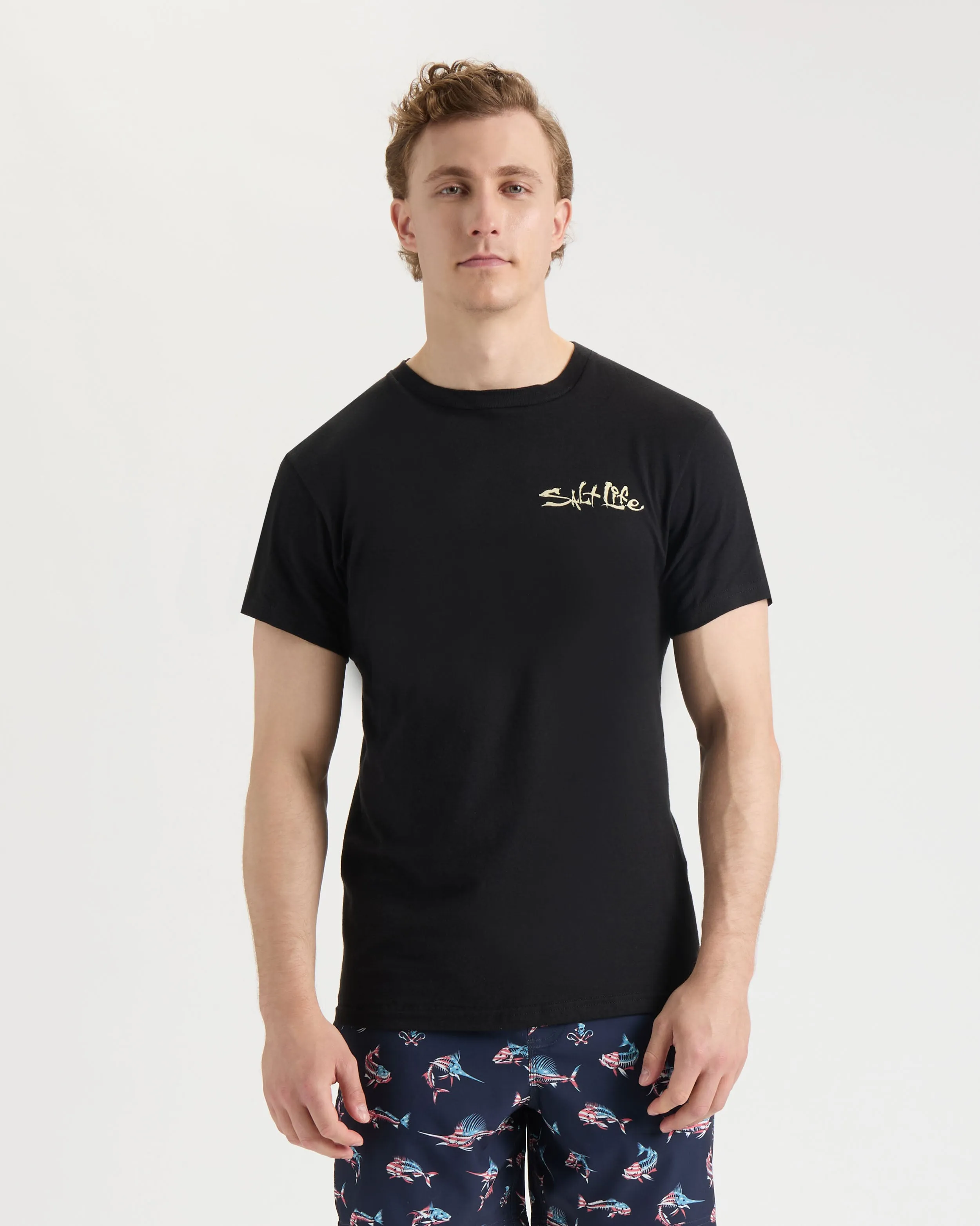 Men's Guide Me Home Short Sleeve Shirt sold by Salt Life