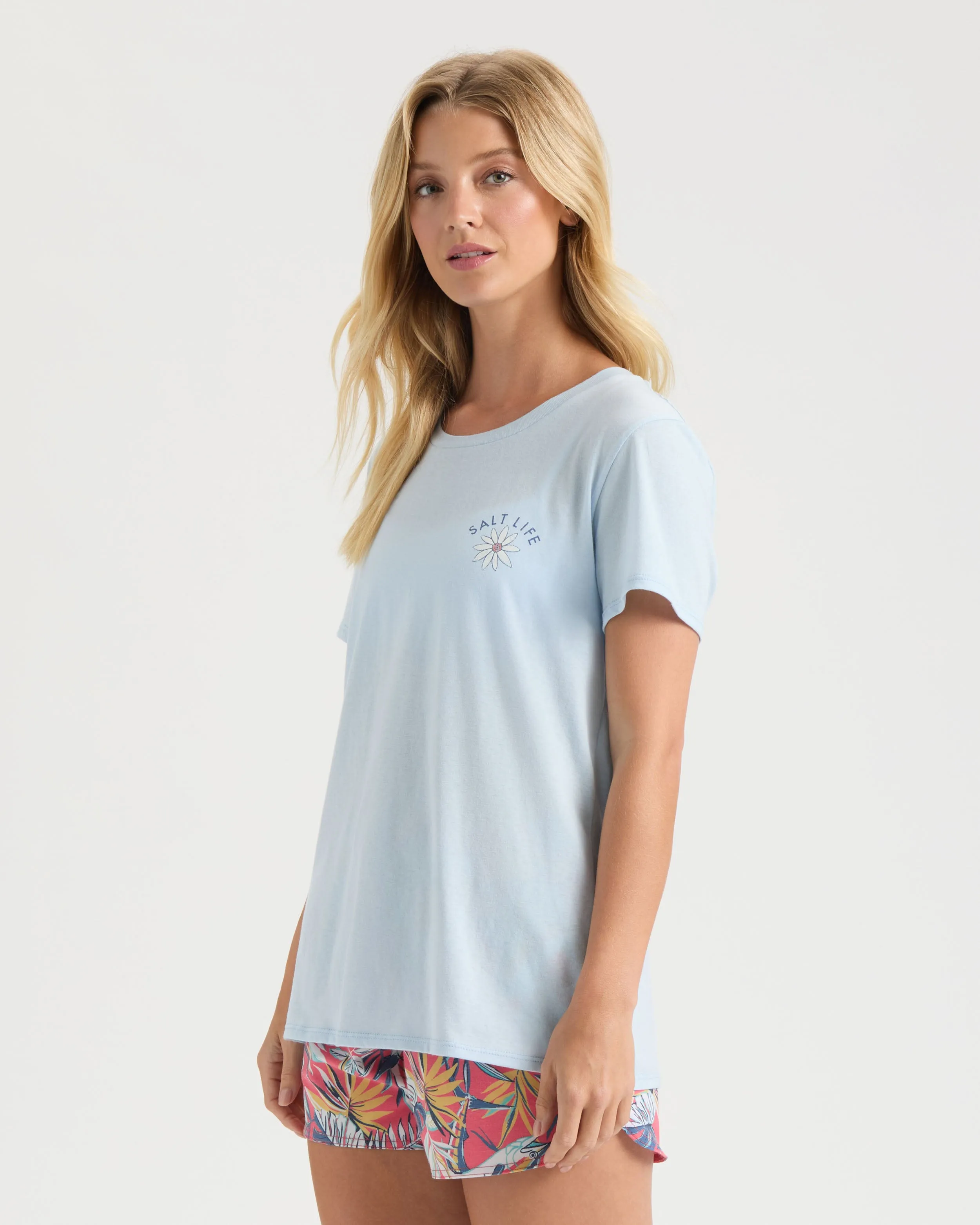 Women's Daisy Wave Short Sleeve Shirt sold by Salt Life product image thumbnail 4