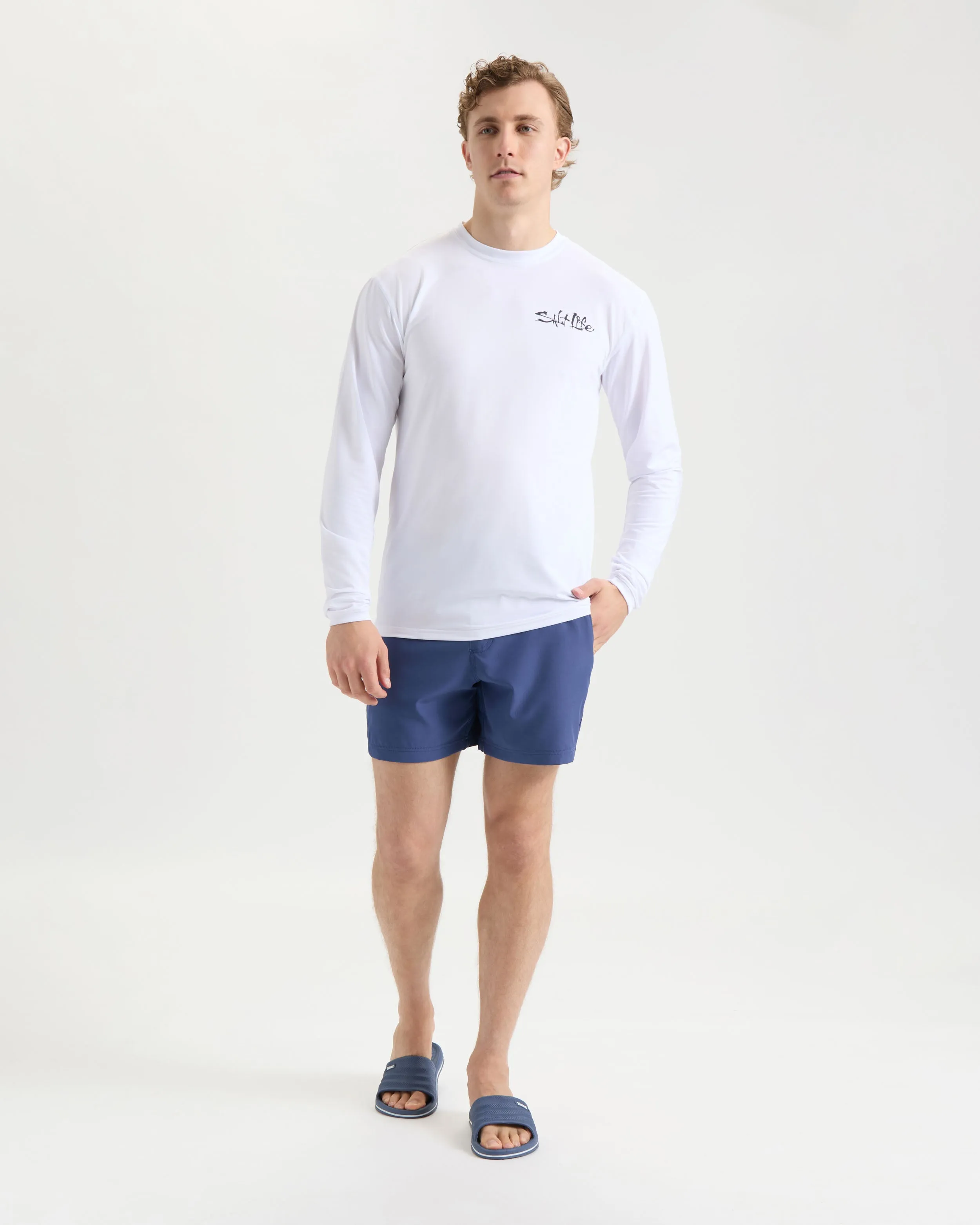Men's One Cast at a Time Long Sleeve SLX Performance Shirt sold by Salt Life product image thumbnail 5