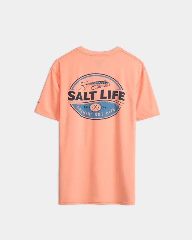 Men's Nothin But Bite SLX Performance Short Sleeve Shirt sold by Salt Life