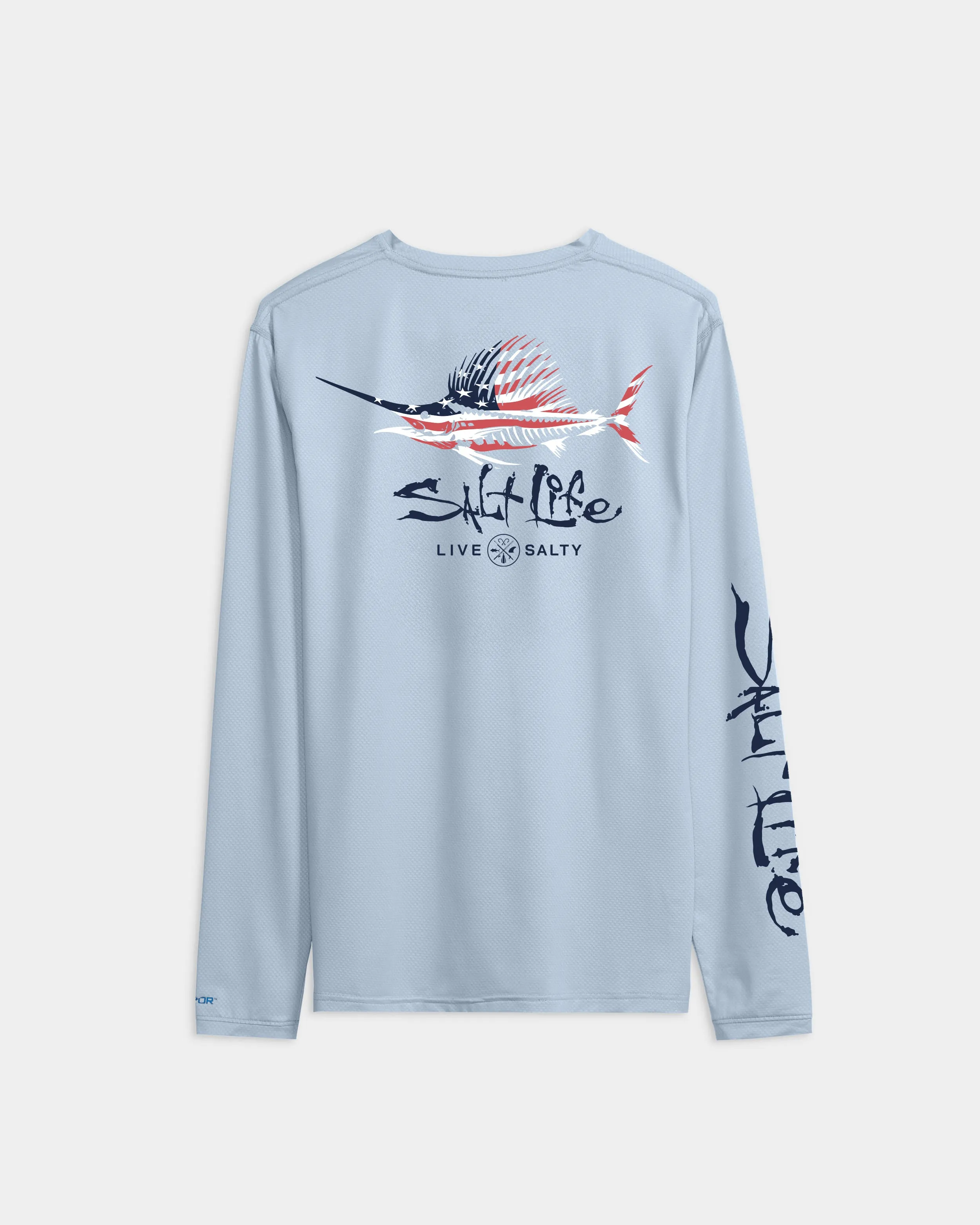 Sailfish N' Bones Long Sleeve SLX Performance Shirt sold by Salt Life