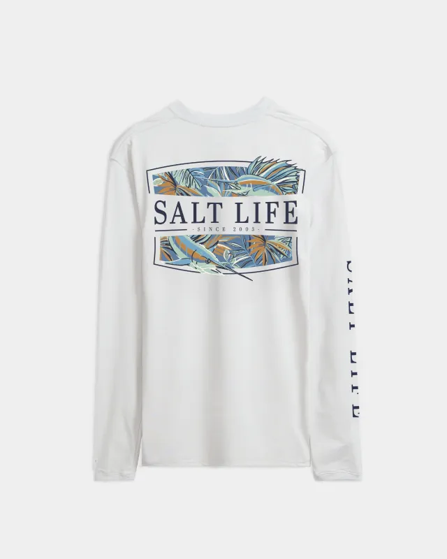Men's Lush Canopy Long Sleeve SLX Performance Shirt sold by Salt Life