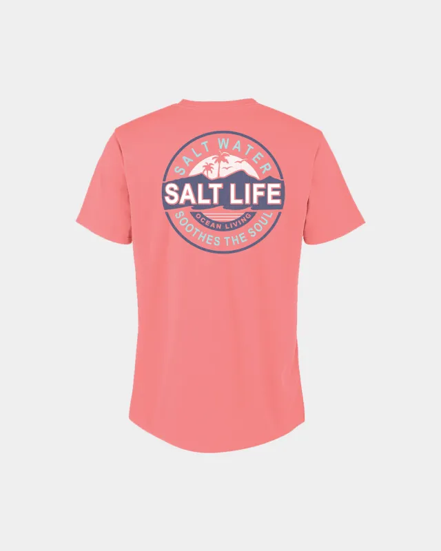 Women's Soothes The Soul V-Neck Tee sold by Salt Life