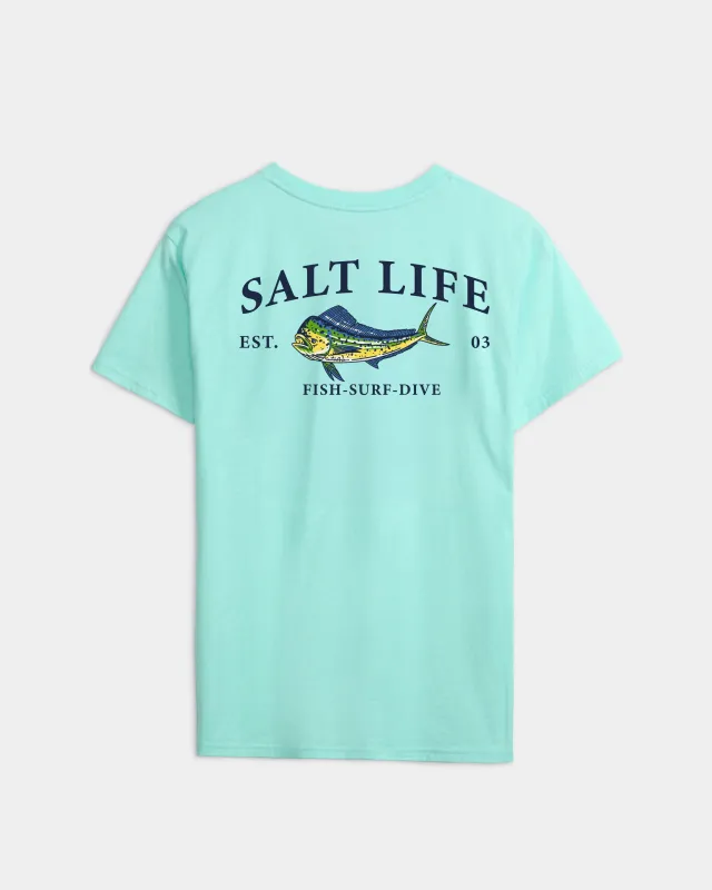 Men's Painted Mahi Short Sleeve Shirt sold by Salt Life