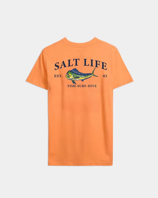 Men's Painted Mahi Short Sleeve Shirt sold by Salt Life