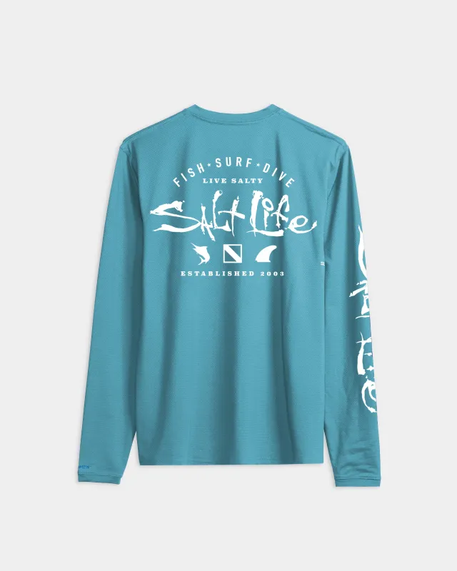 Men's Watermans Trifecta SLX Performance Long Sleeve Shirt sold by Salt Life