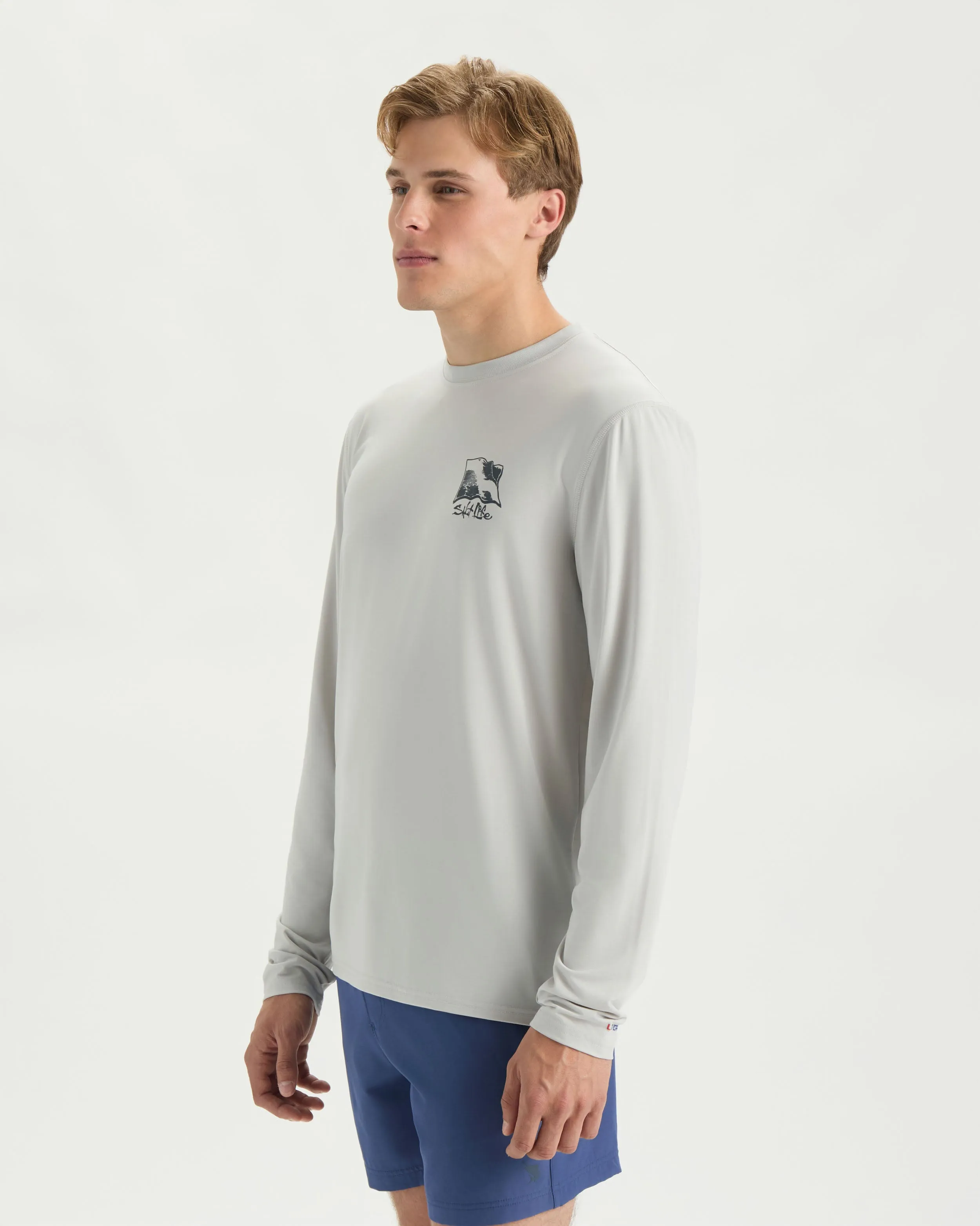 Men’s Underwater Diving SLX Performance Long Sleeve Shirt sold by Salt Life product image thumbnail 2