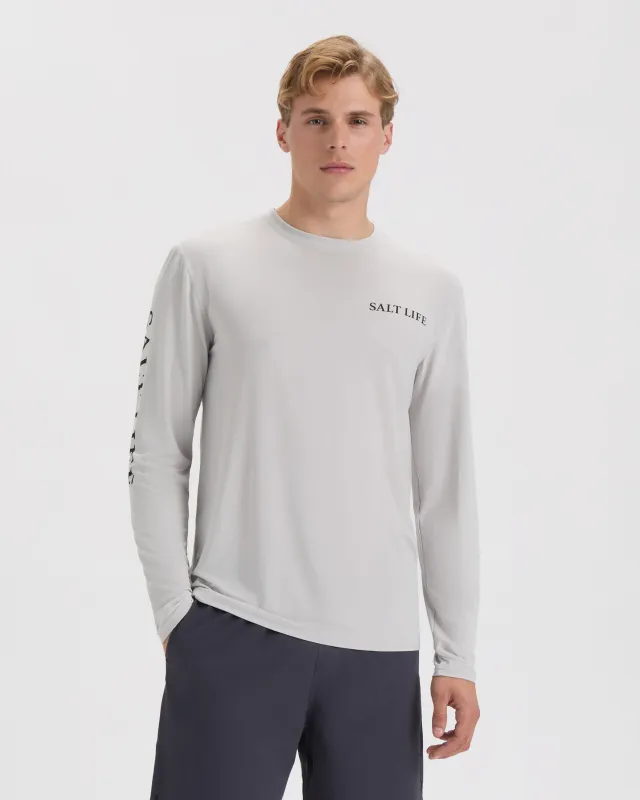 Men’s On Holiday SLX Performance Long Sleeve Shirt sold by Salt Life