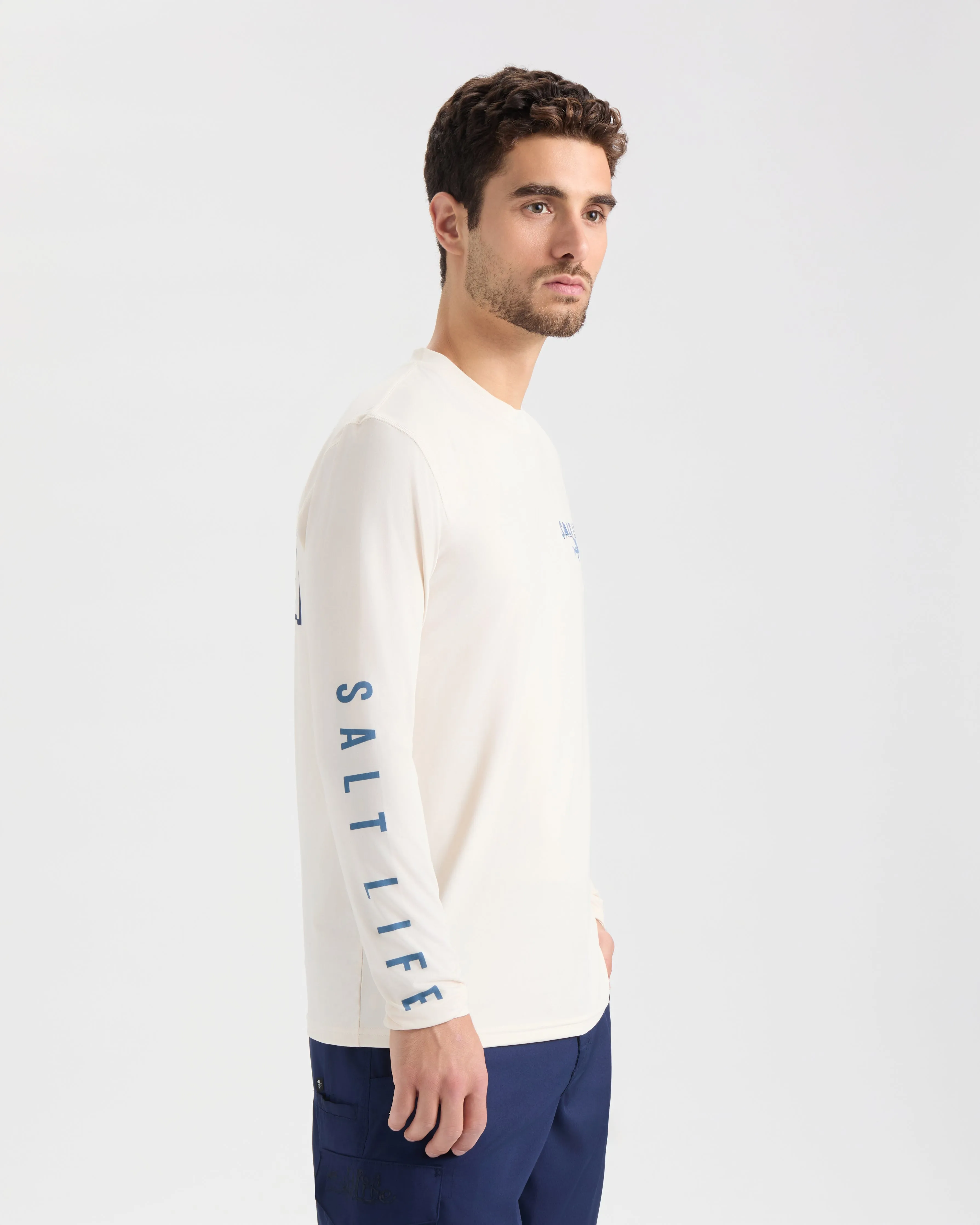 Men's Sky Bound SLX Performance Long Sleeve Shirt sold by Salt Life product image thumbnail 3