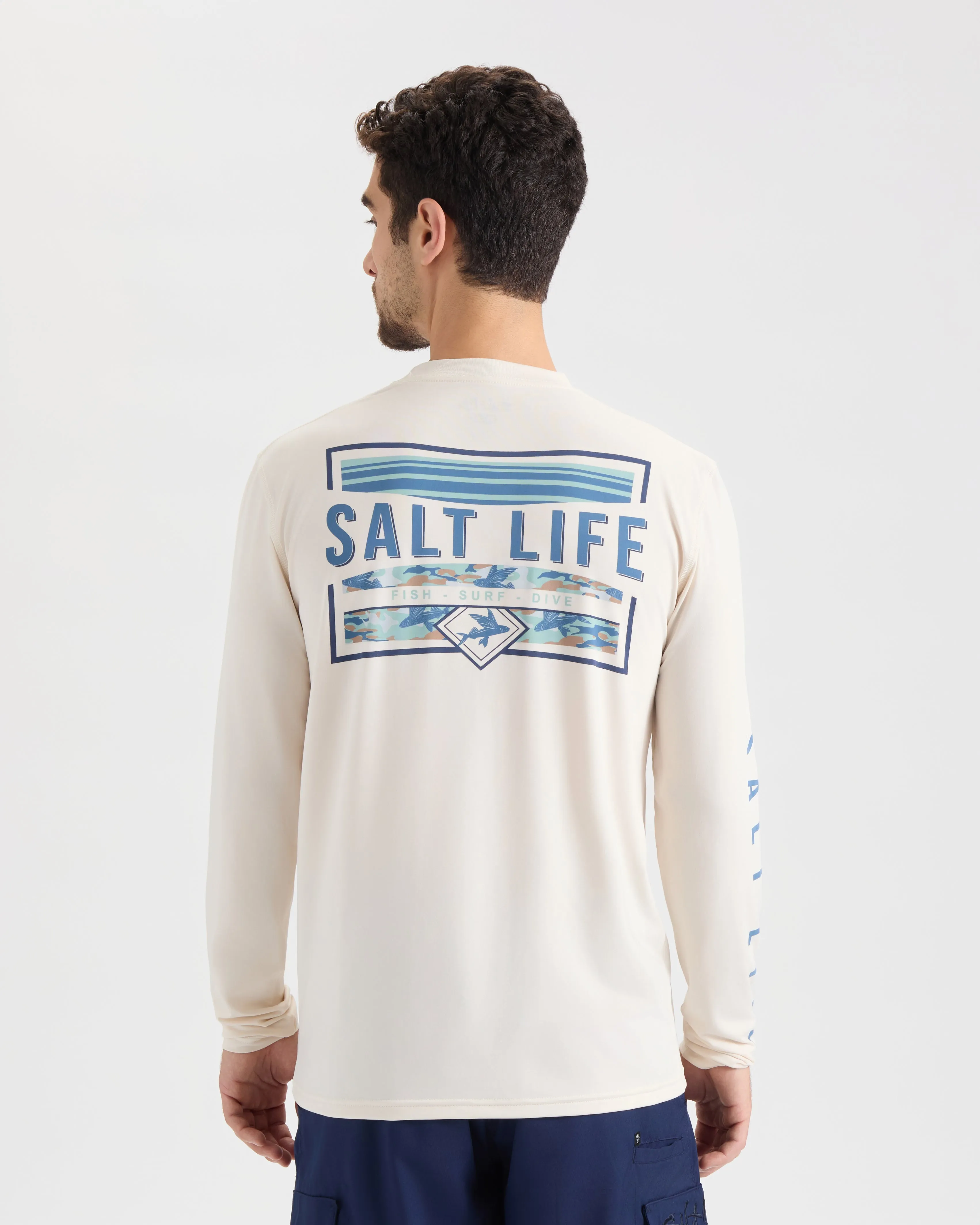 Men's Sky Bound SLX Performance Long Sleeve Shirt sold by Salt Life product image thumbnail 4