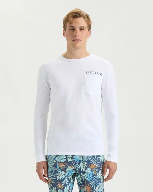 Men’s Painted Mahi Long Sleeve Shirt sold by Salt Life