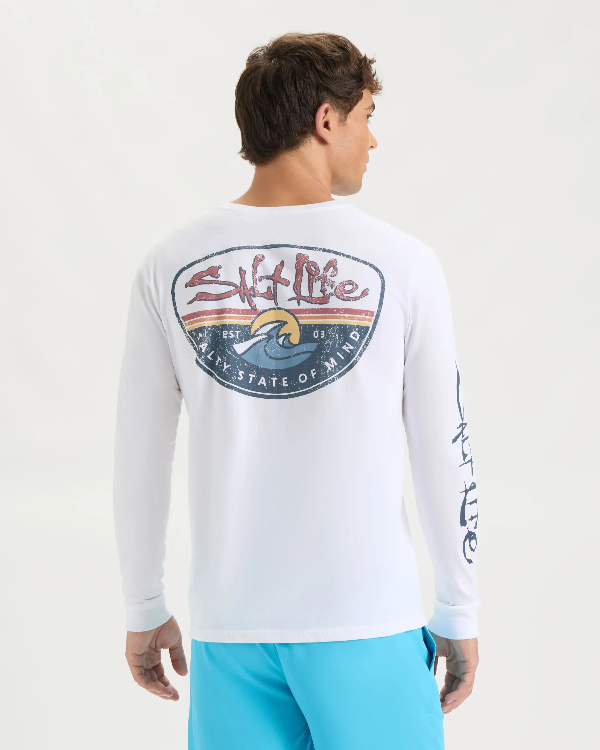Men’s Daily Wave Long Sleeve Shirt sold by Salt Life product image thumbnail 3