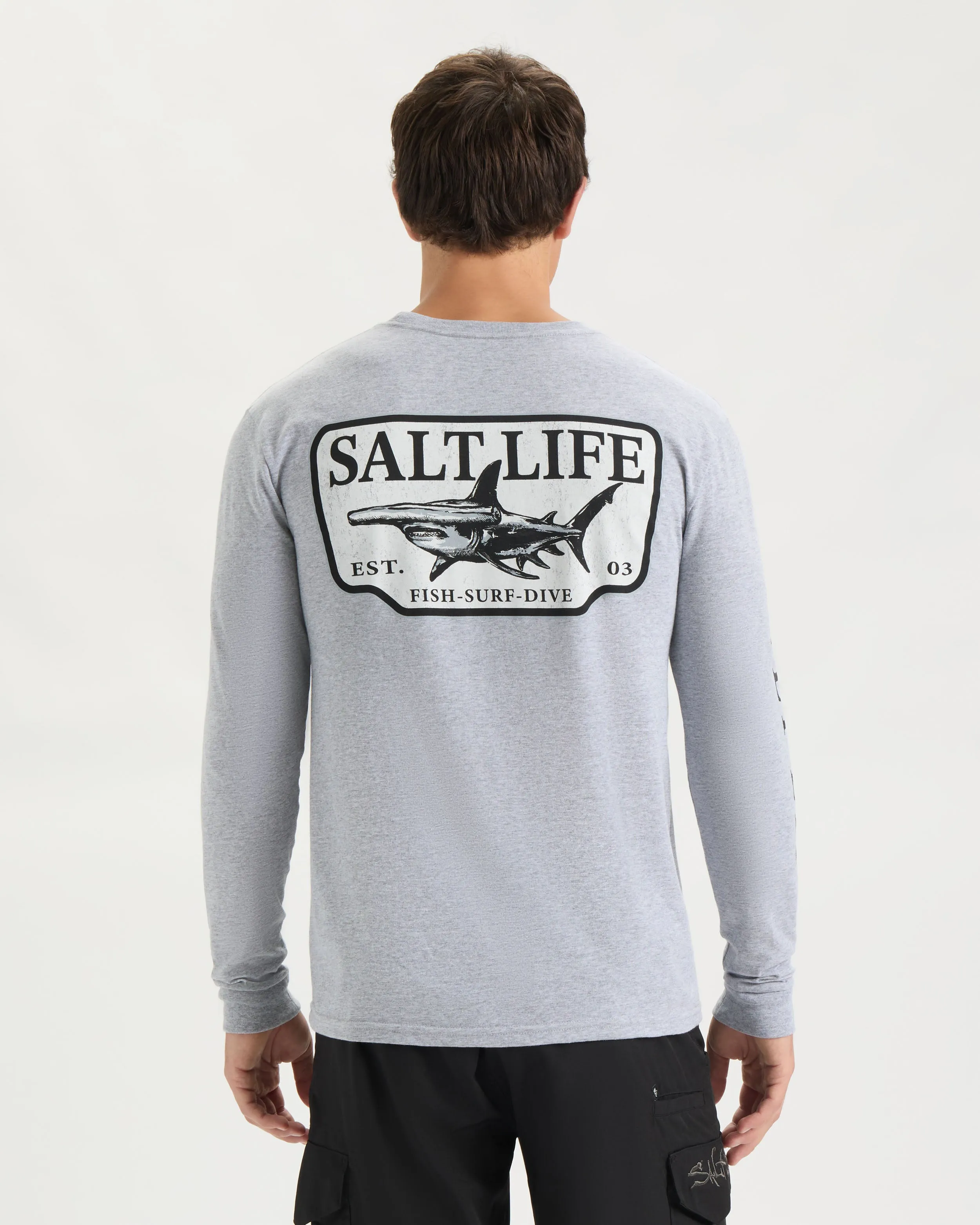 Men’s Hammerhead Time Long Sleeve Shirt sold by Salt Life product image thumbnail 3