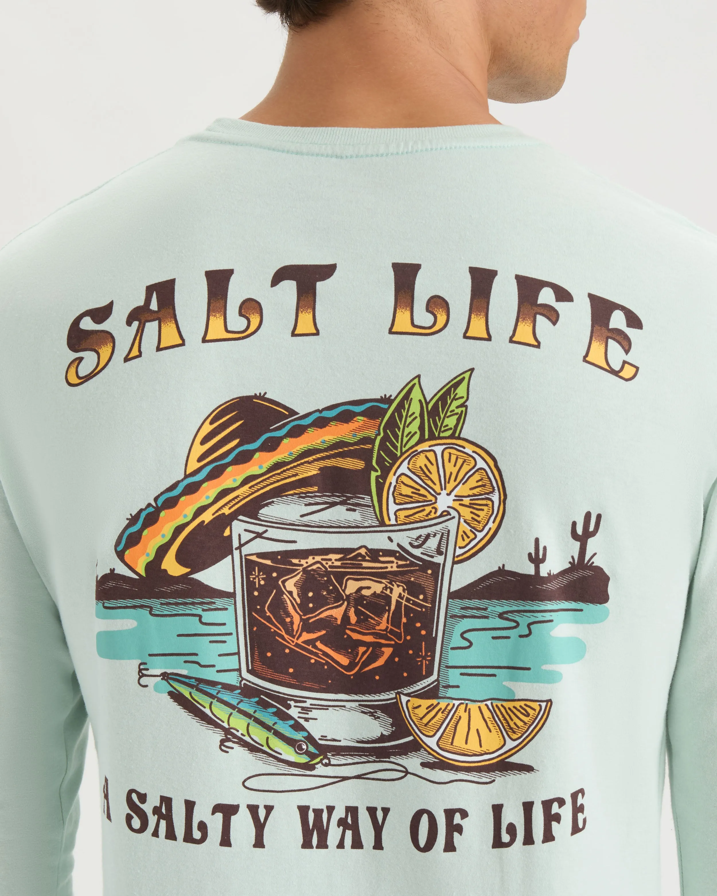 Men’s Salty Way of Life Long Sleeve Shirt sold by Salt Life product image thumbnail 4