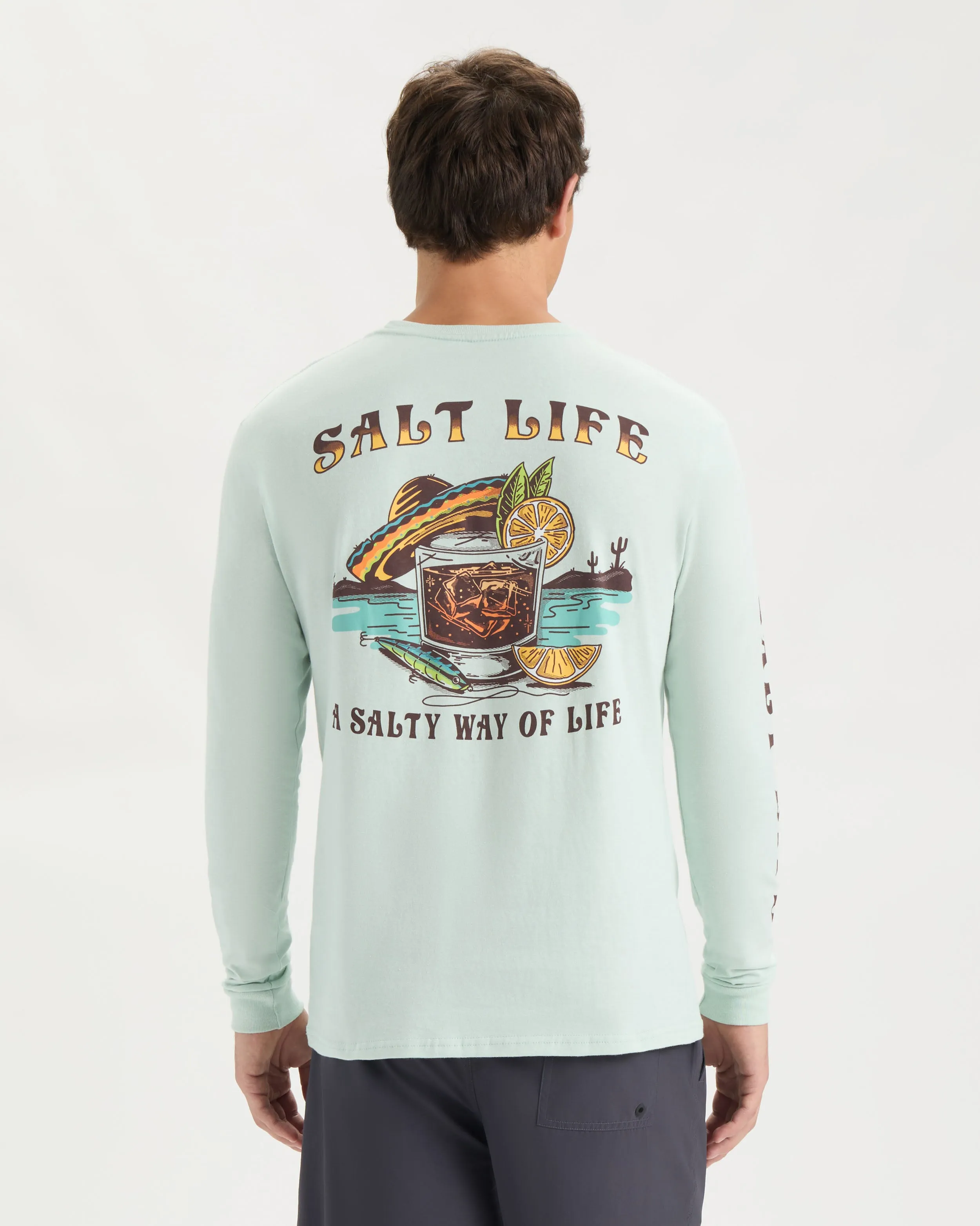 Men’s Salty Way of Life Long Sleeve Shirt sold by Salt Life product image thumbnail 3