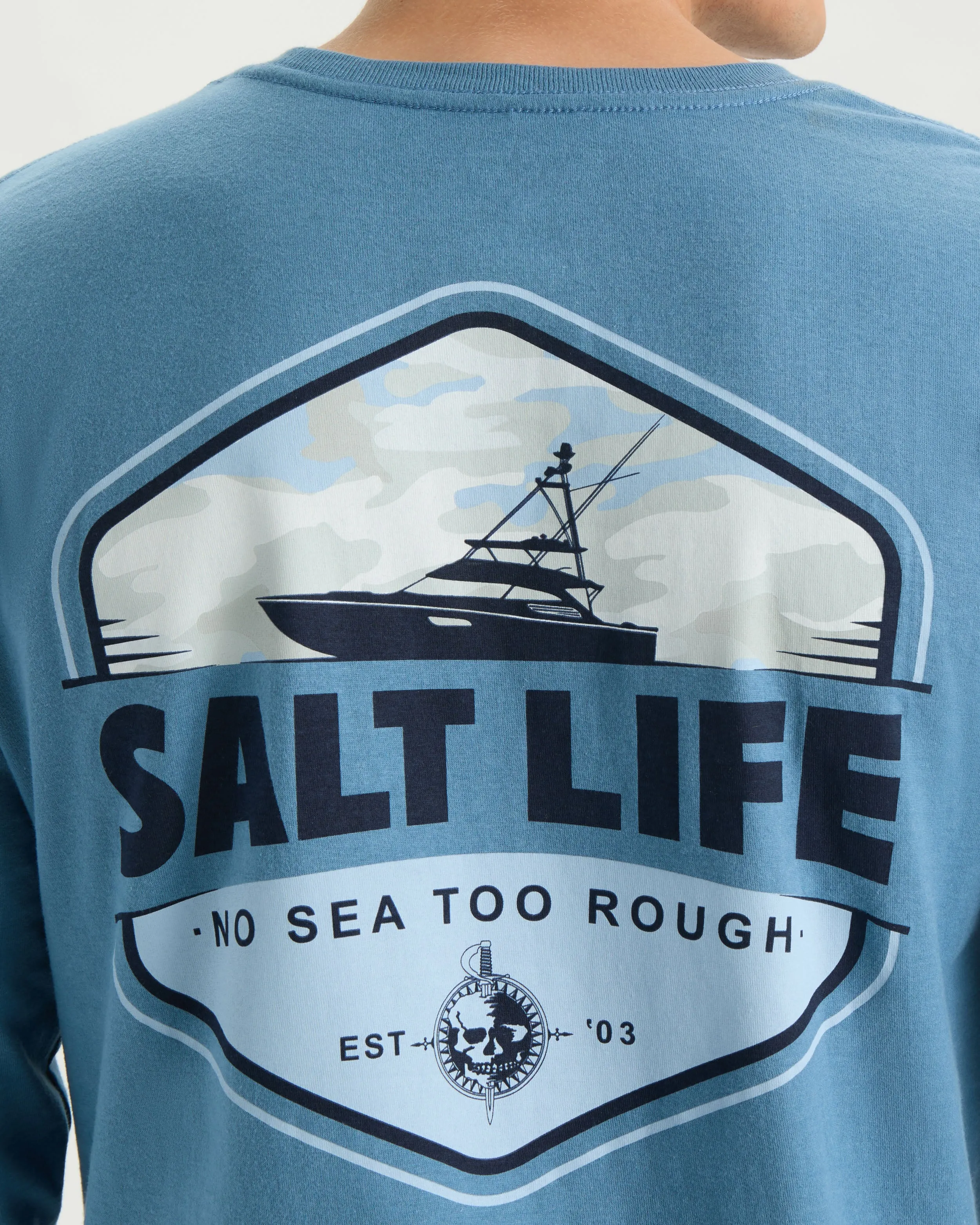 Men’s Heavy Seas Long Sleeve Shirt sold by Salt Life product image thumbnail 4