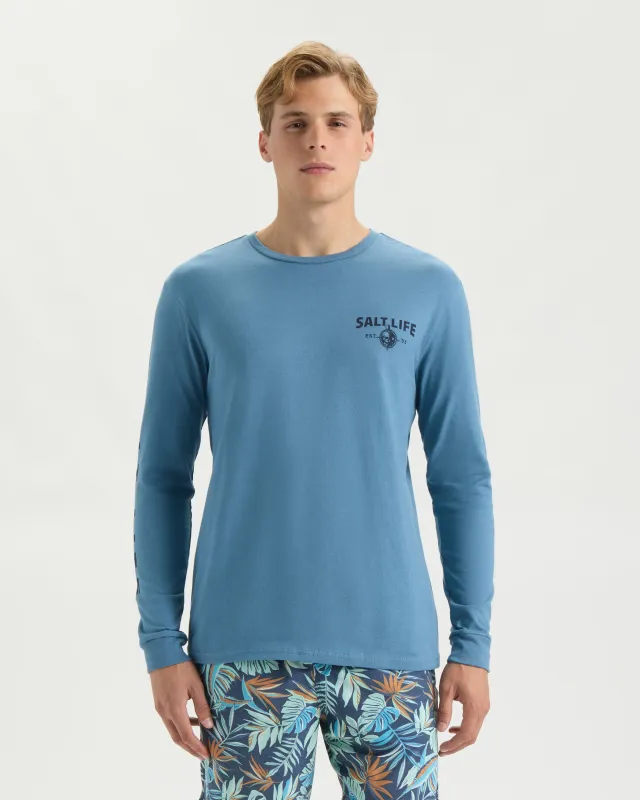 Men’s Heavy Seas Long Sleeve Shirt sold by Salt Life