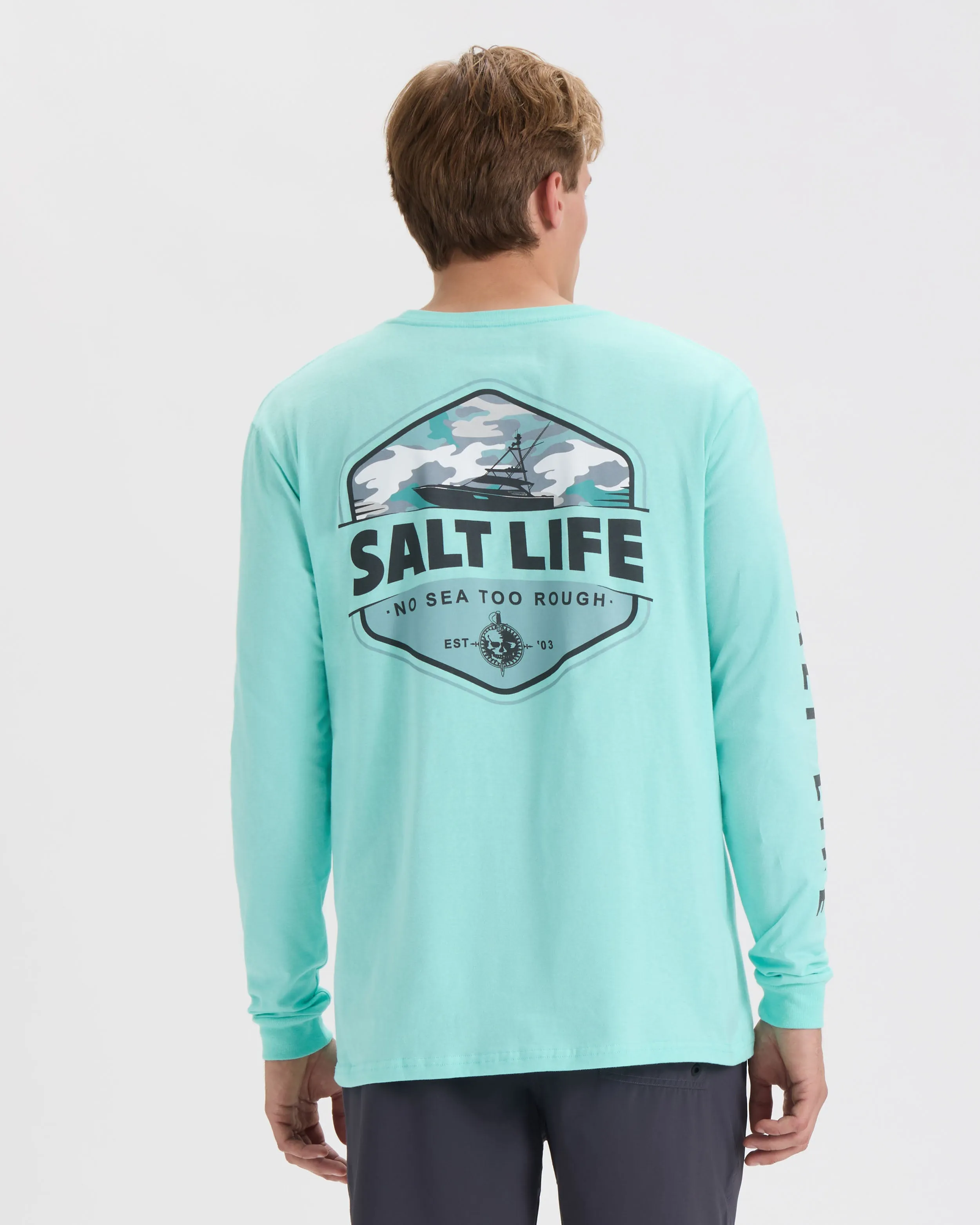 Men’s Heavy Seas Long Sleeve Shirt sold by Salt Life product image thumbnail 2