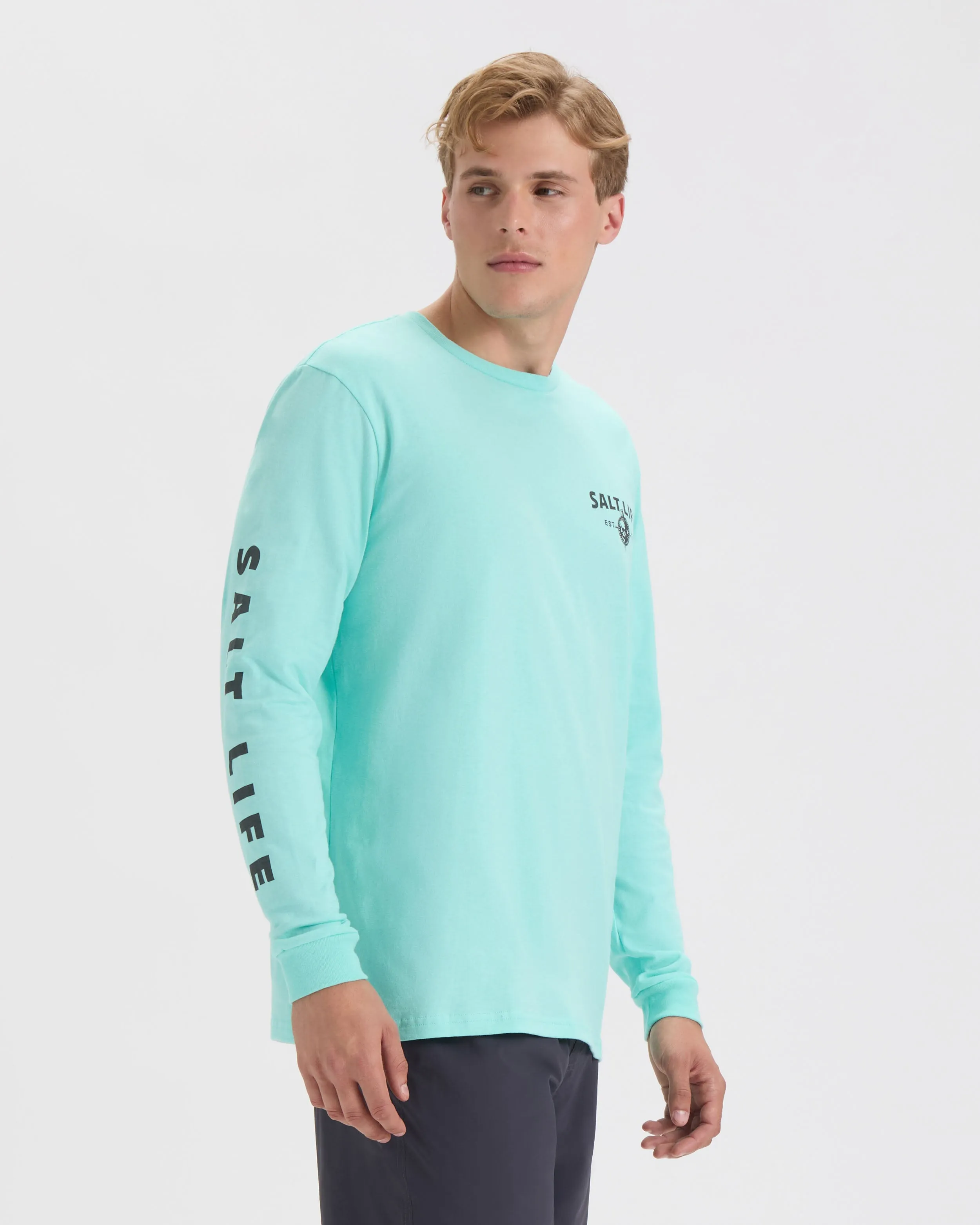 Men’s Heavy Seas Long Sleeve Shirt sold by Salt Life product image thumbnail 3