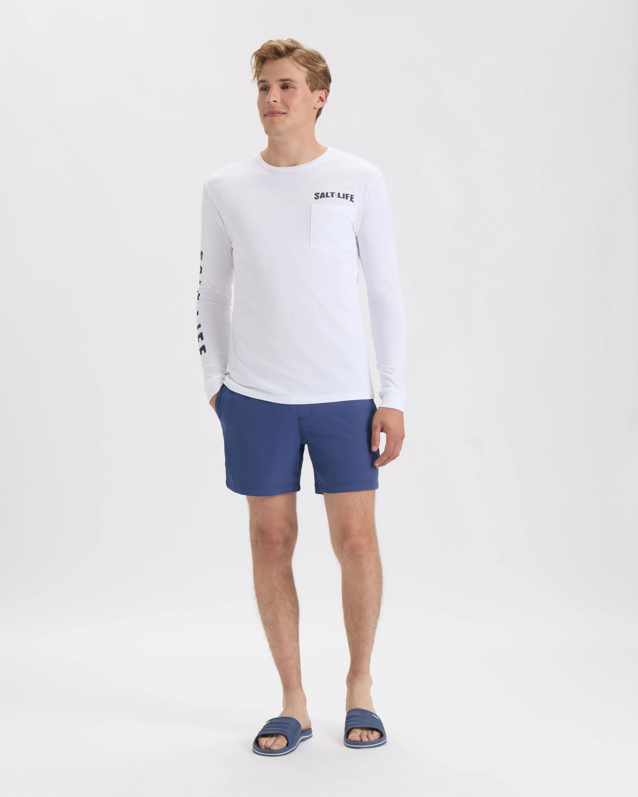 Men’s Weekend Forecast Long Sleeve Shirt sold by Salt Life product image thumbnail 5