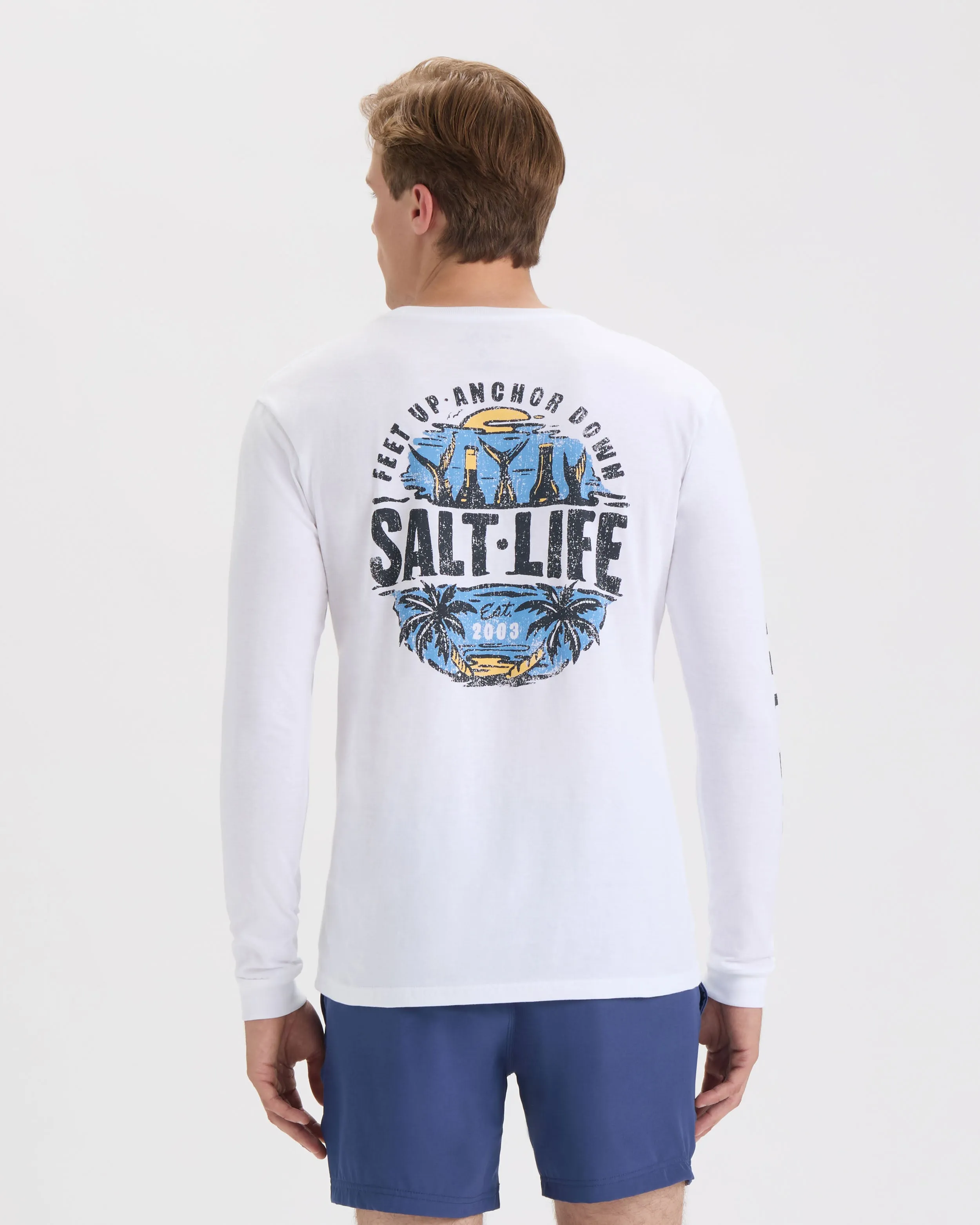 Men’s Weekend Forecast Long Sleeve Shirt sold by Salt Life product image thumbnail 2