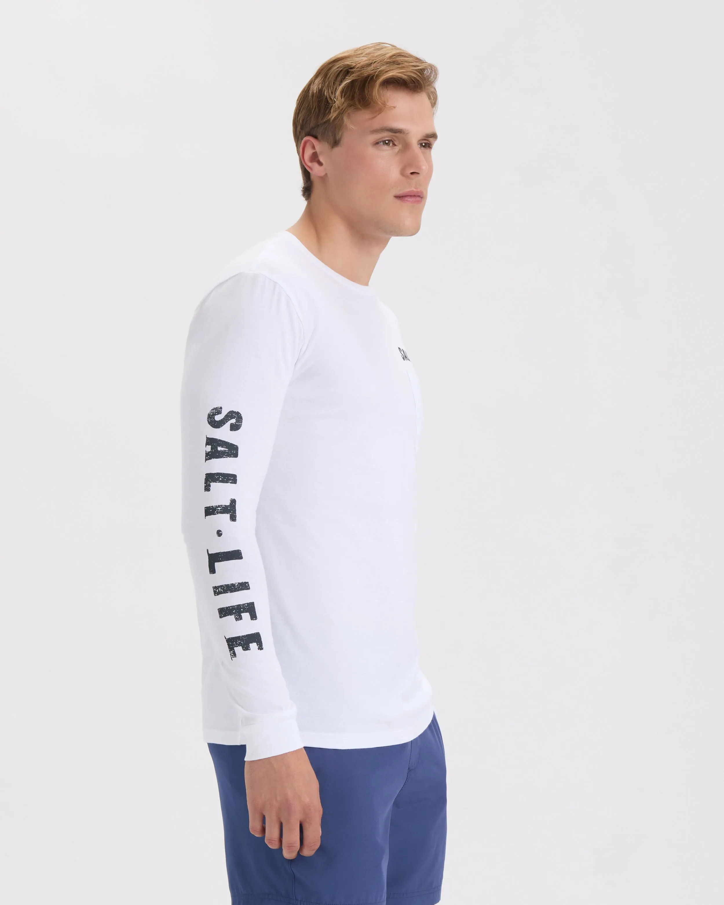 Men’s Weekend Forecast Long Sleeve Shirt sold by Salt Life product image thumbnail 3