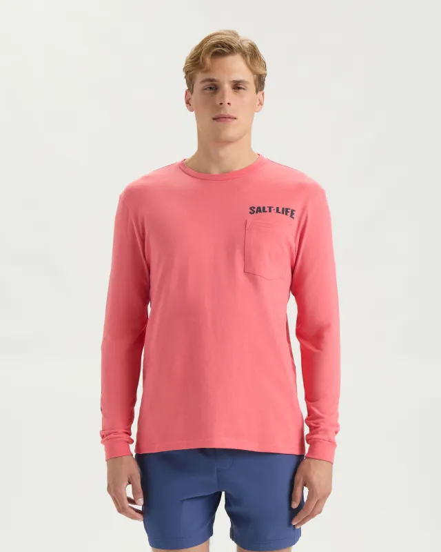 Men’s Weekend Forecast Long Sleeve Shirt sold by Salt Life