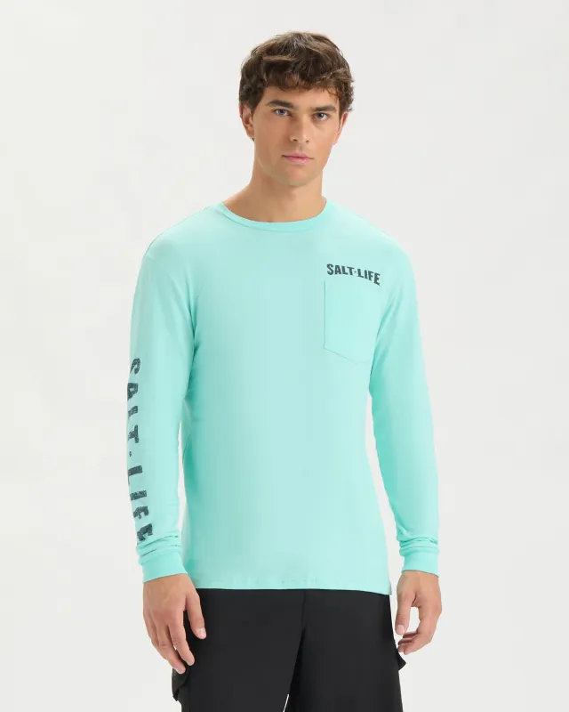Men’s Weekend Forecast Long Sleeve Shirt sold by Salt Life