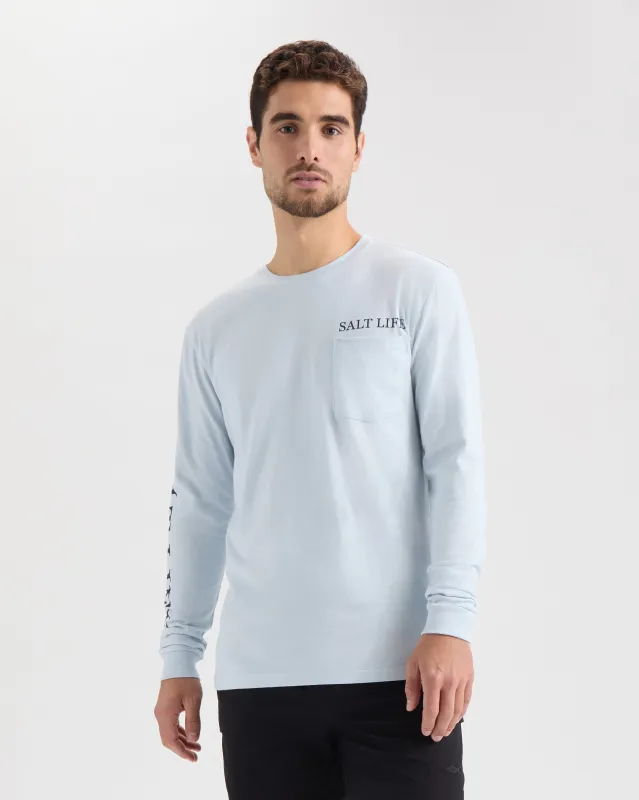 Men’s Double Haulin’ Long Sleeve Shirt sold by Salt Life