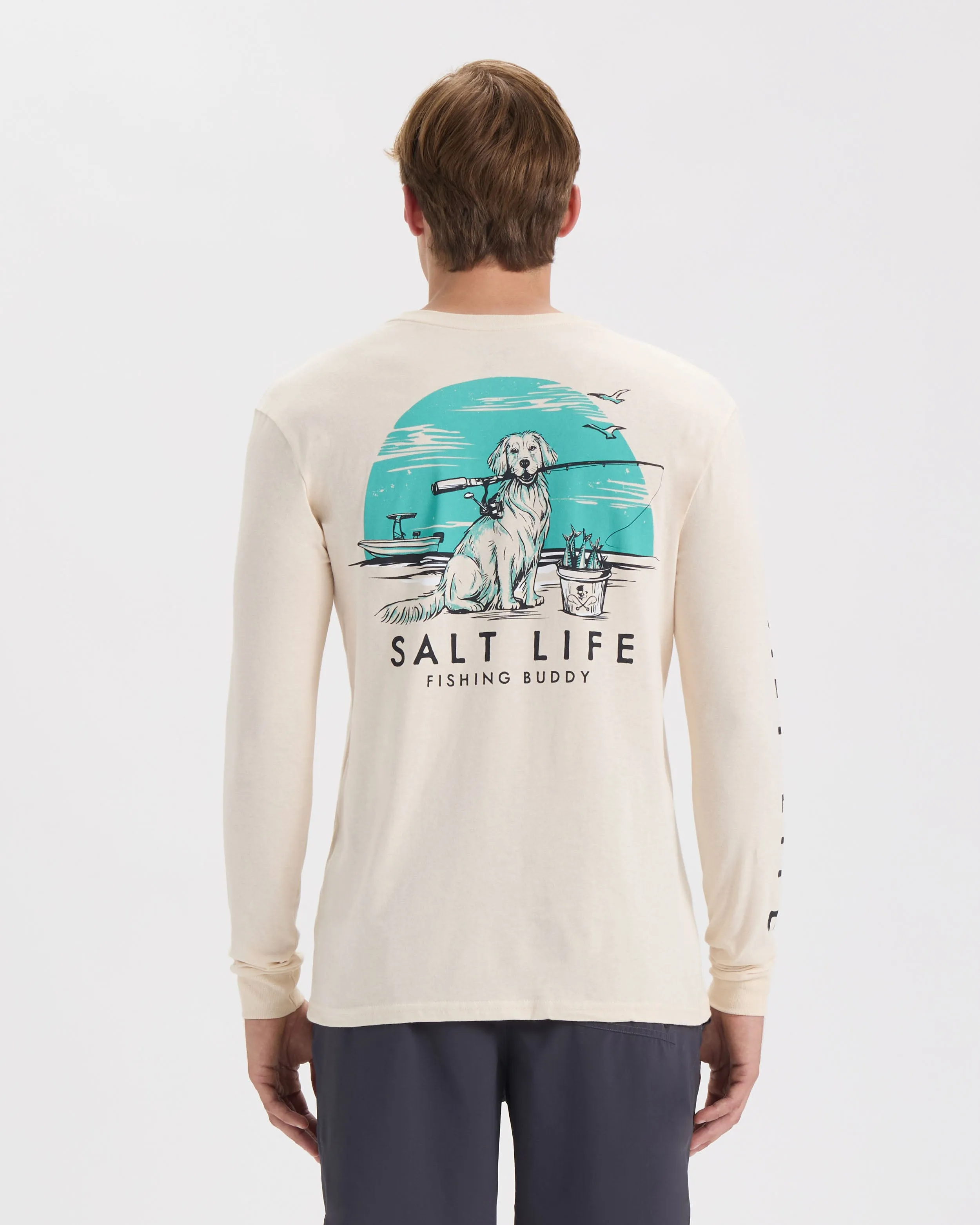 Men’s Fishing Buddy Long Sleeve Shirt sold by Salt Life product image thumbnail 2