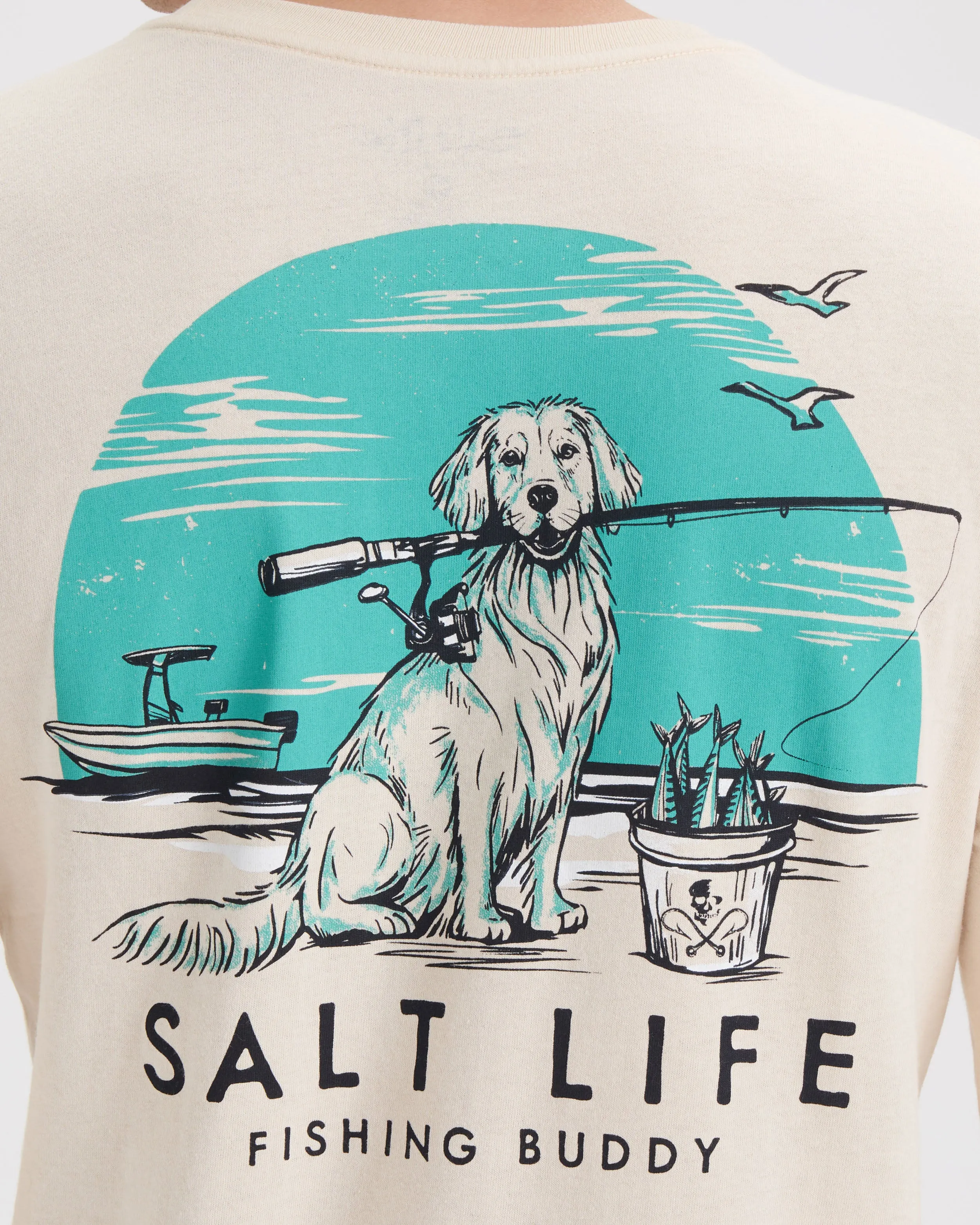 Men’s Fishing Buddy Long Sleeve Shirt sold by Salt Life product image thumbnail 4