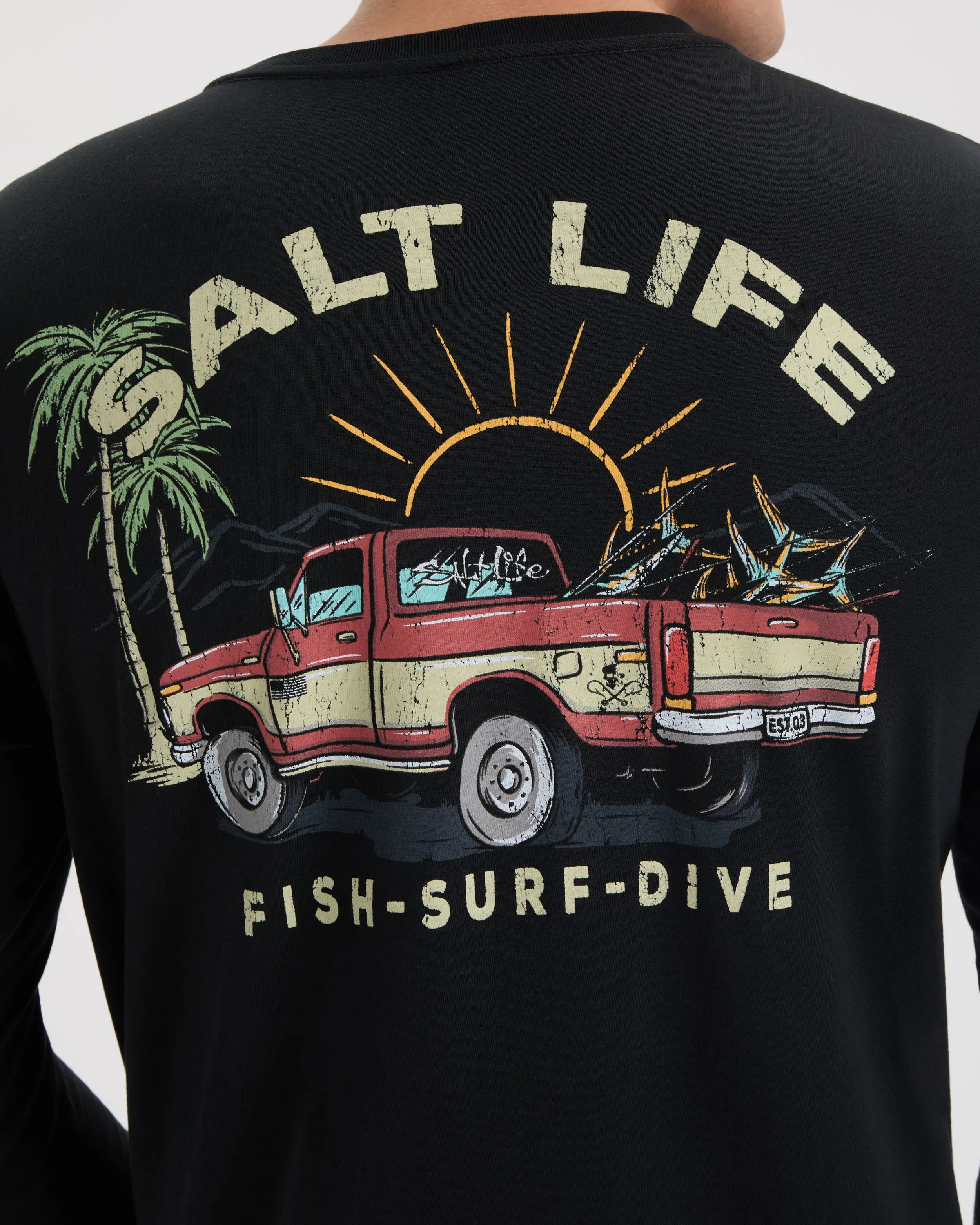 Men’s Truck and Tail Long Sleeve Shirt sold by Salt Life product image thumbnail 4