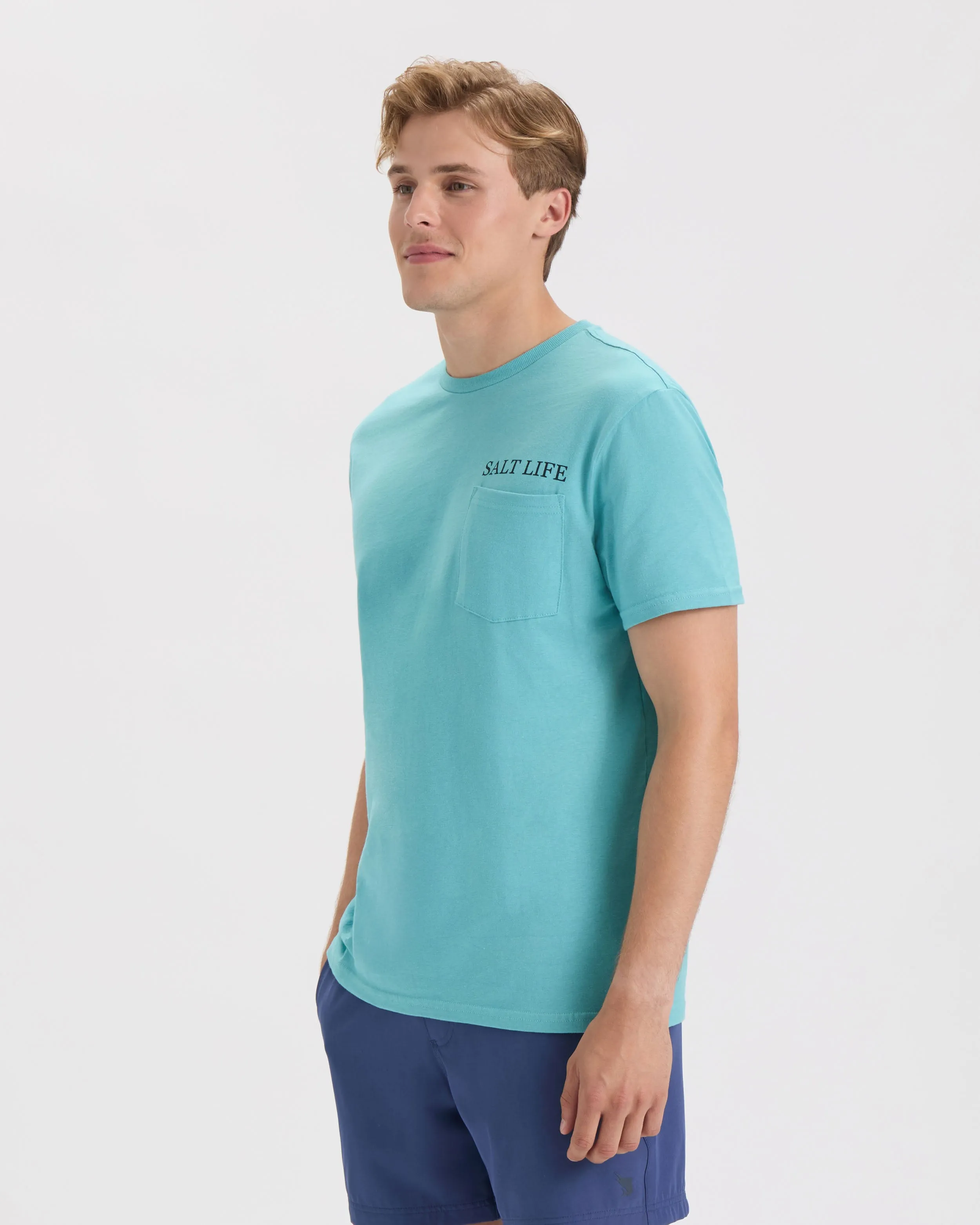Men’s Double Haulin’ Short Sleeve Tee sold by Salt Life product image thumbnail 3