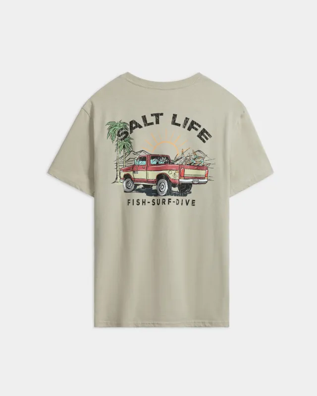 Men’s Trucks and Tail Short Sleeve Tee sold by Salt Life