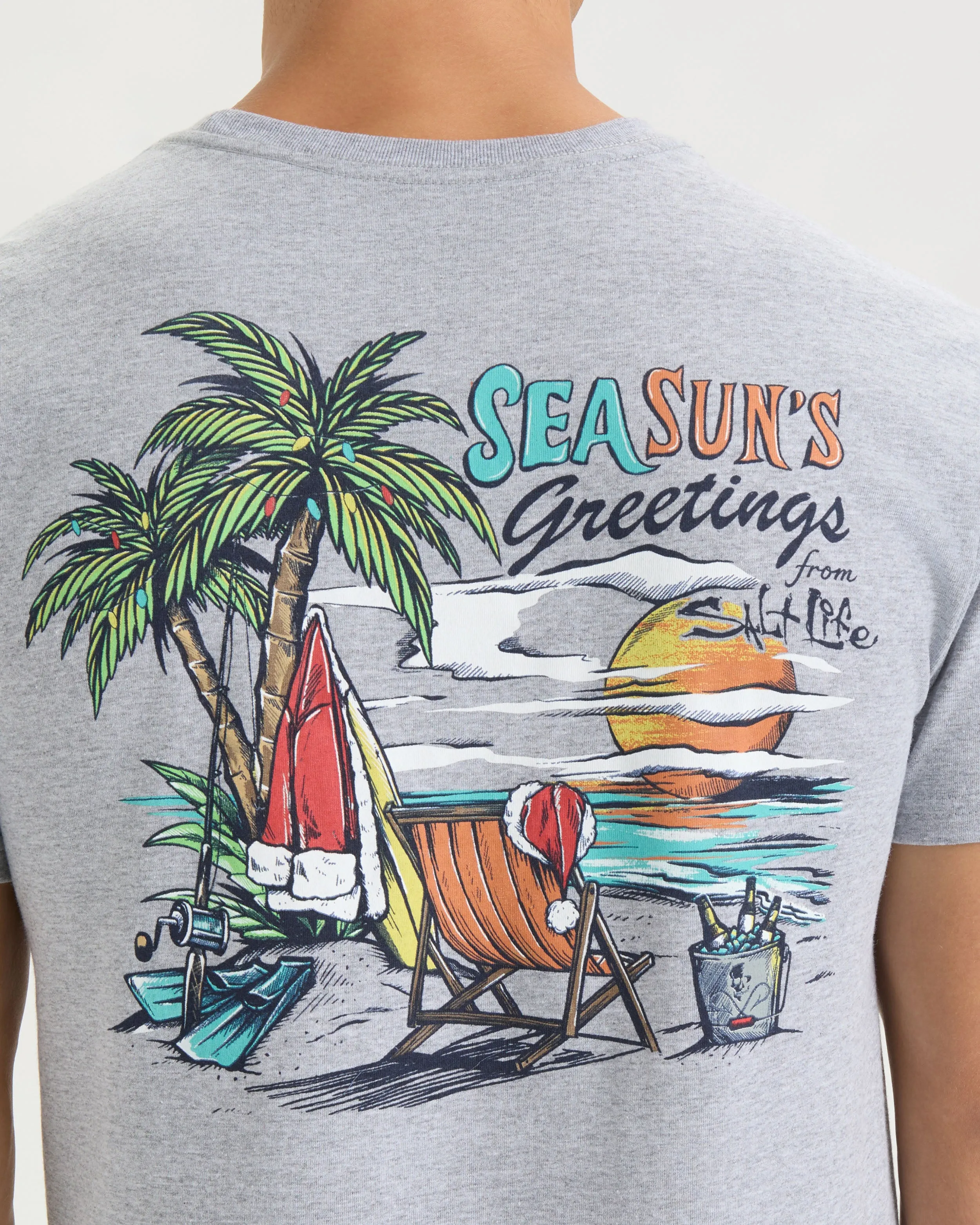 Men’s Sea Suns Greeting Short Sleeve Tee sold by Salt Life product image thumbnail 4