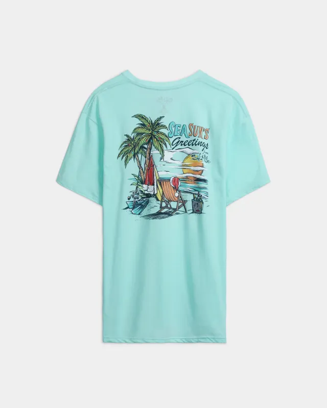 Men’s Sea Suns Greeting Short Sleeve Tee sold by Salt Life