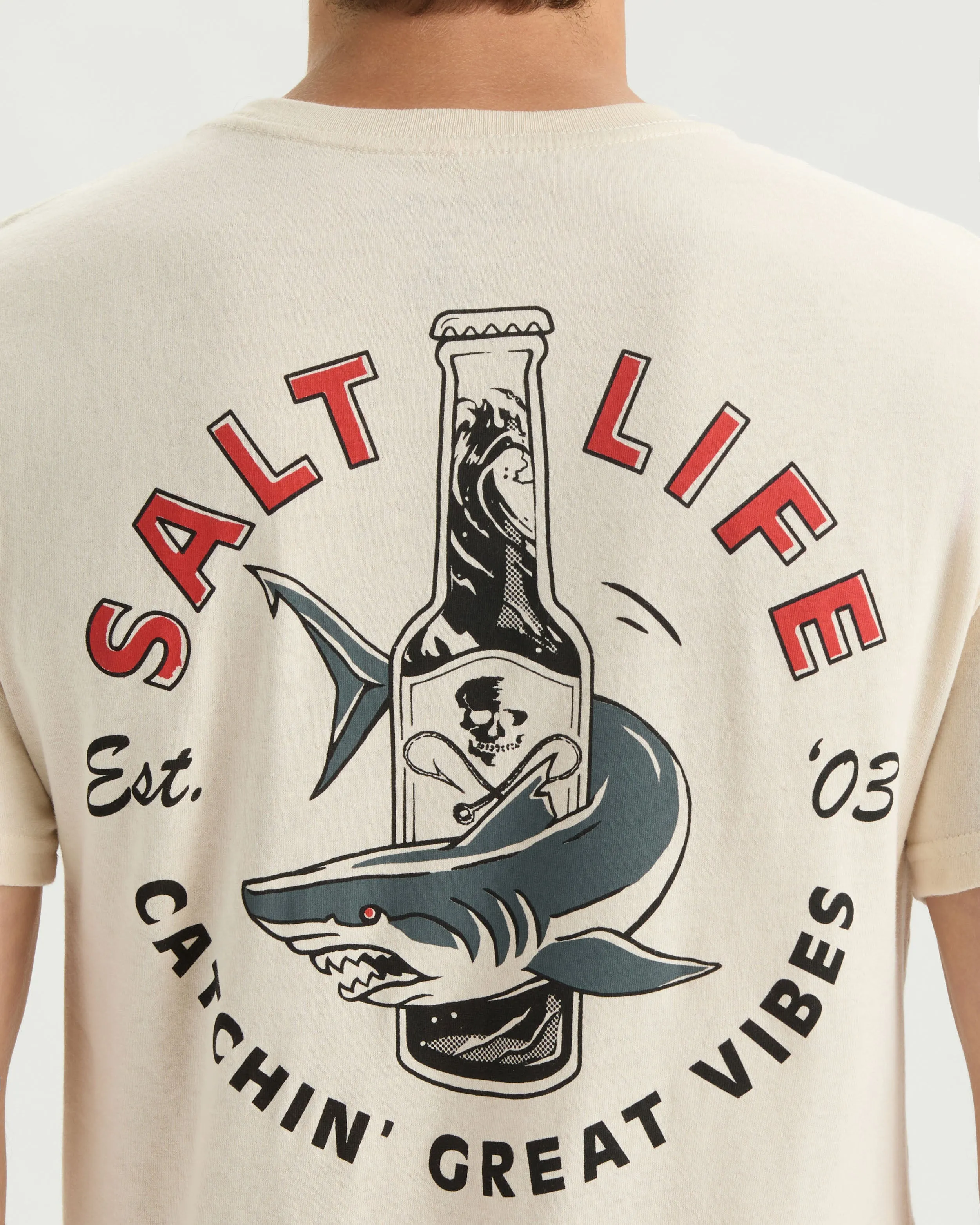Men’s Catchin’ Vibes Short Sleeve Tee sold by Salt Life product image thumbnail 4